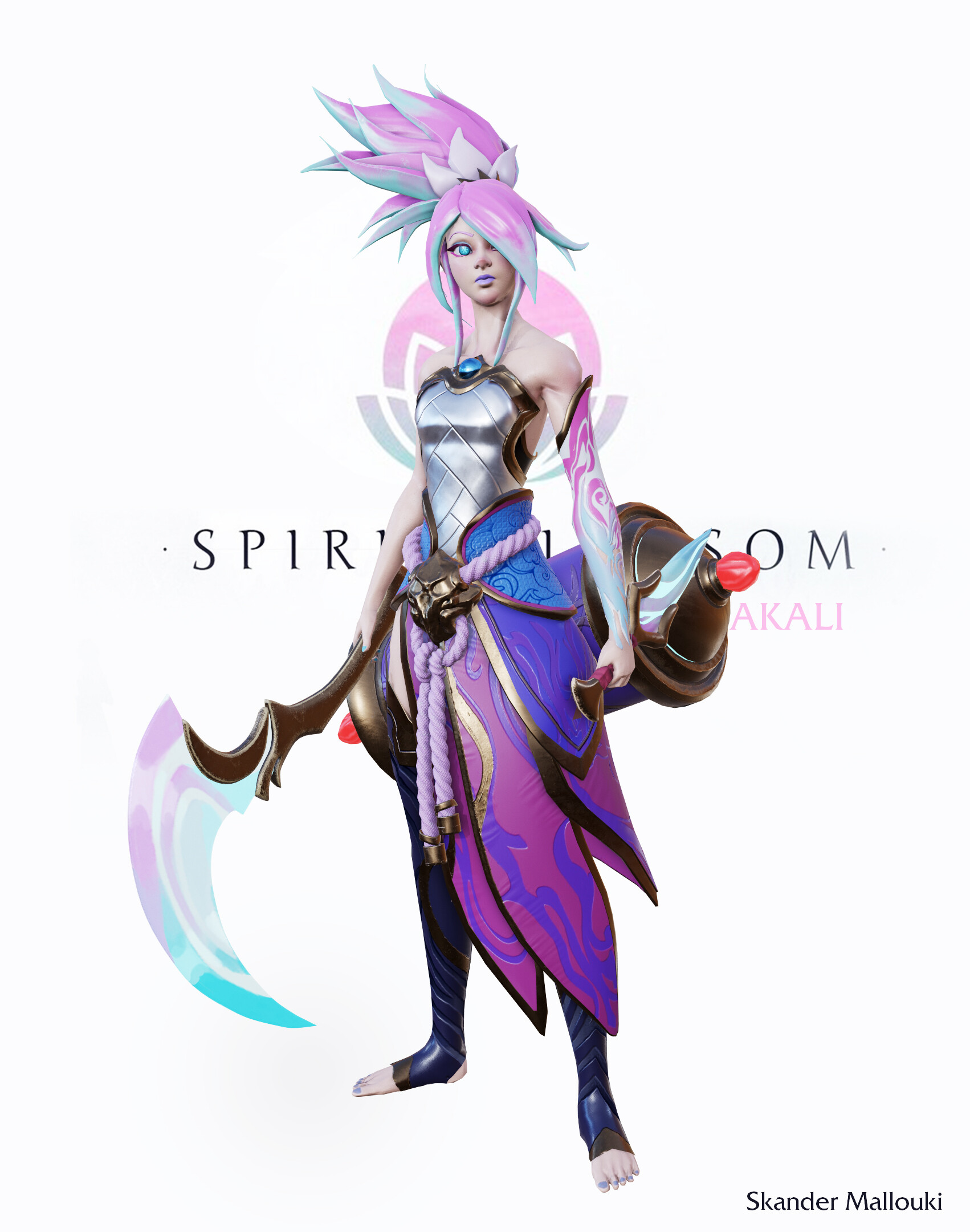 The SPIRIT BLOSSOM got me hyped and mostly the design from KAI CHANG of Aka...
