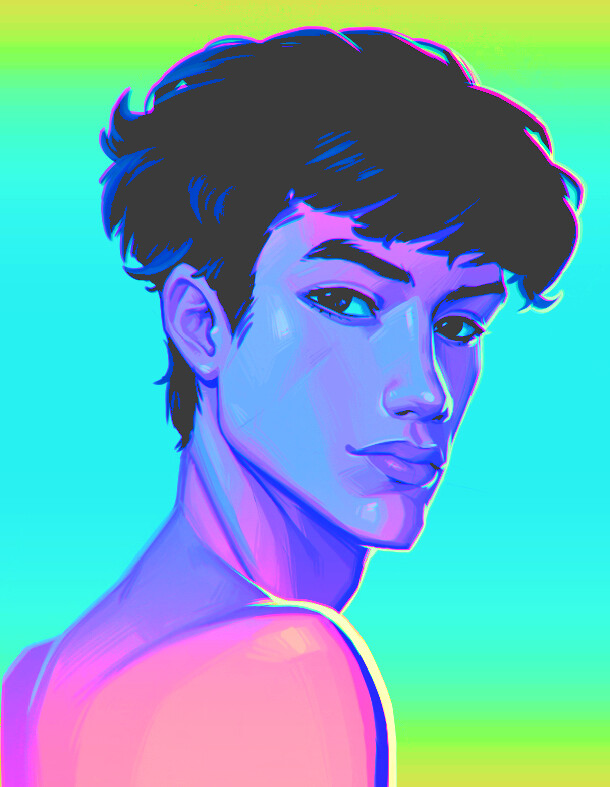 ArtStation - Color blast - painting and stylization practice