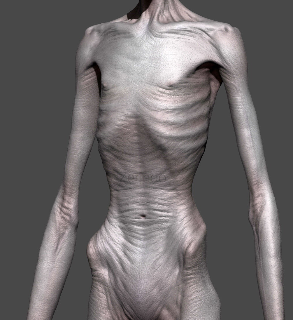 Middle Body Close-Up