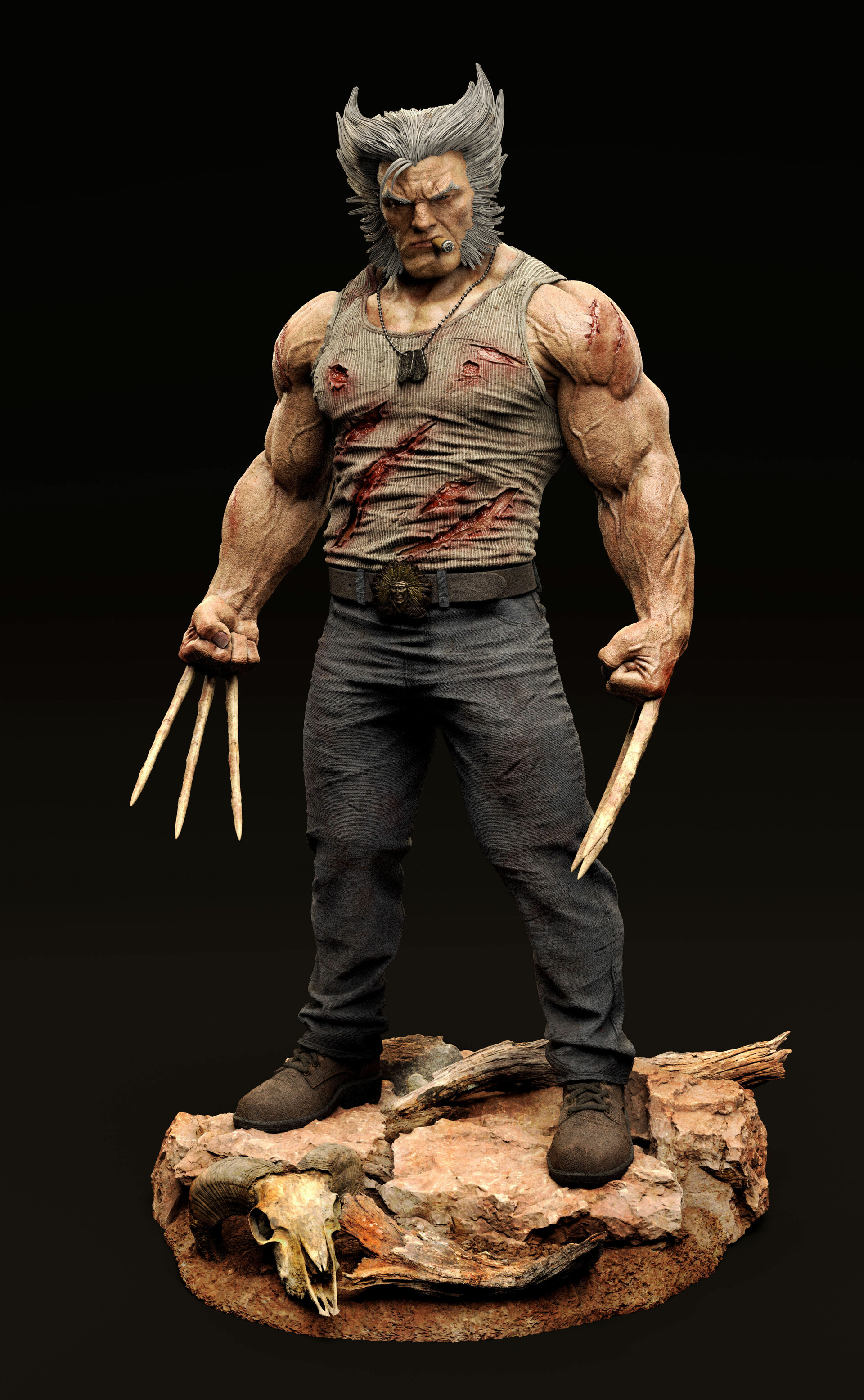 Artstation Logan Angad Singh Marvel Statues Marvel Comics Art Marvel Tribute
