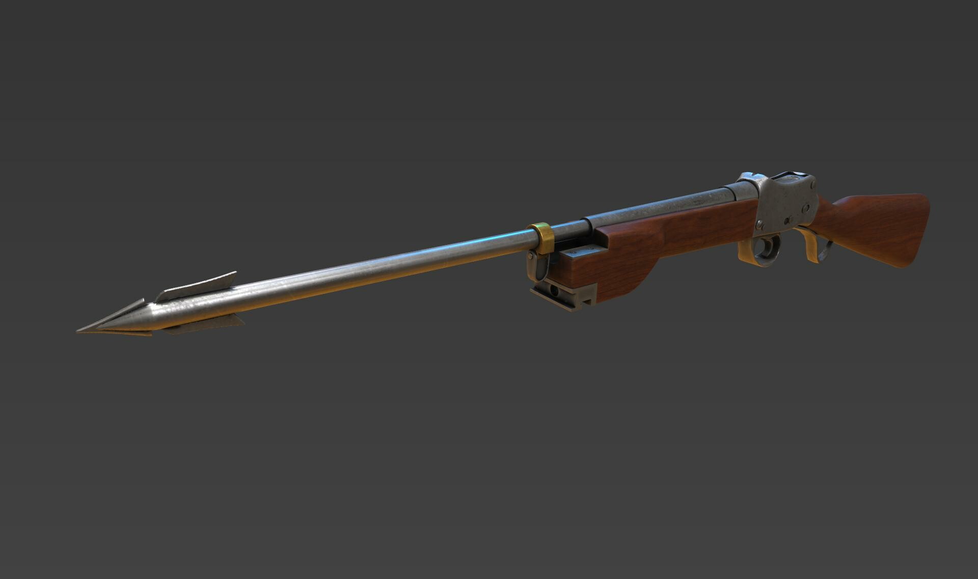 Marty Henley Spear gun Accessory for JAWS Quint action figure NECA