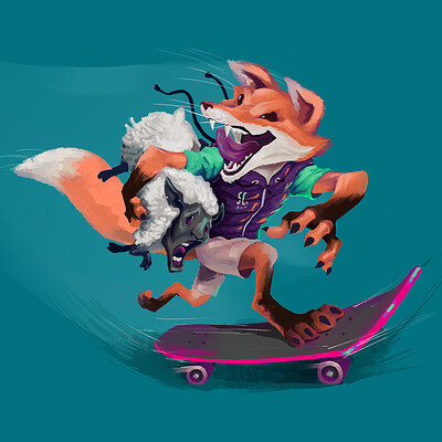 Skater Fox