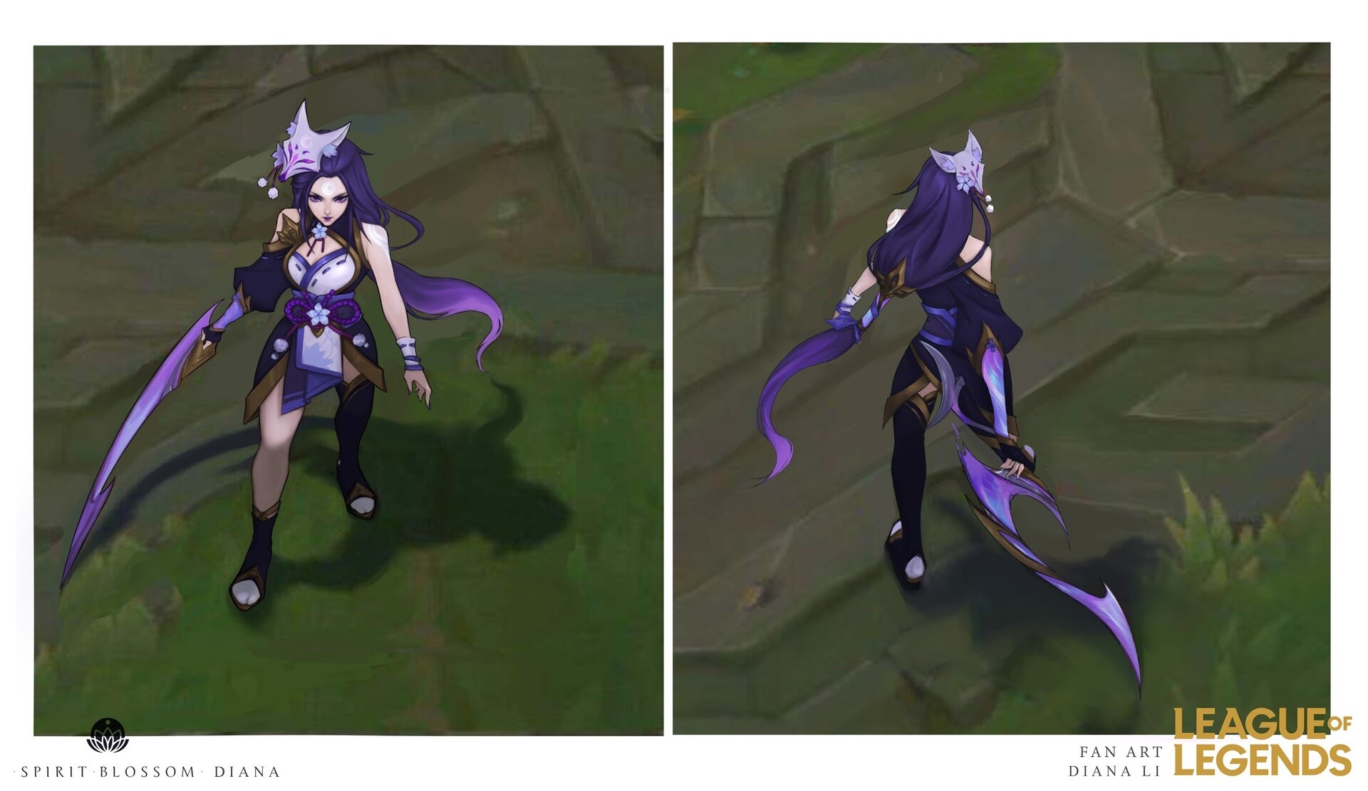 Fan fan lola. Диана спирит блоссом. Spirit Blossom lol. Лига легенд дух цветения. Духи цветения лига легенд концепты.