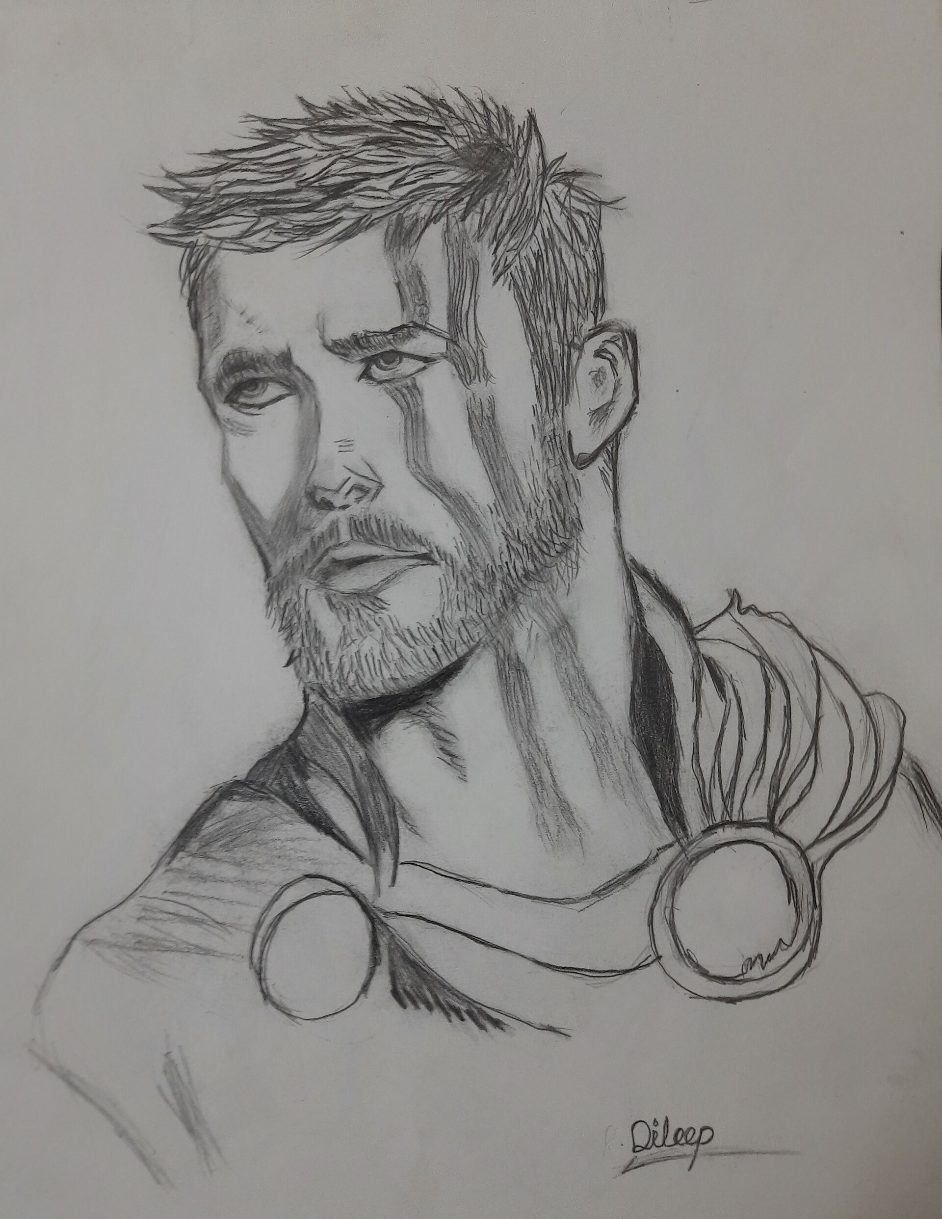 Thor sketching