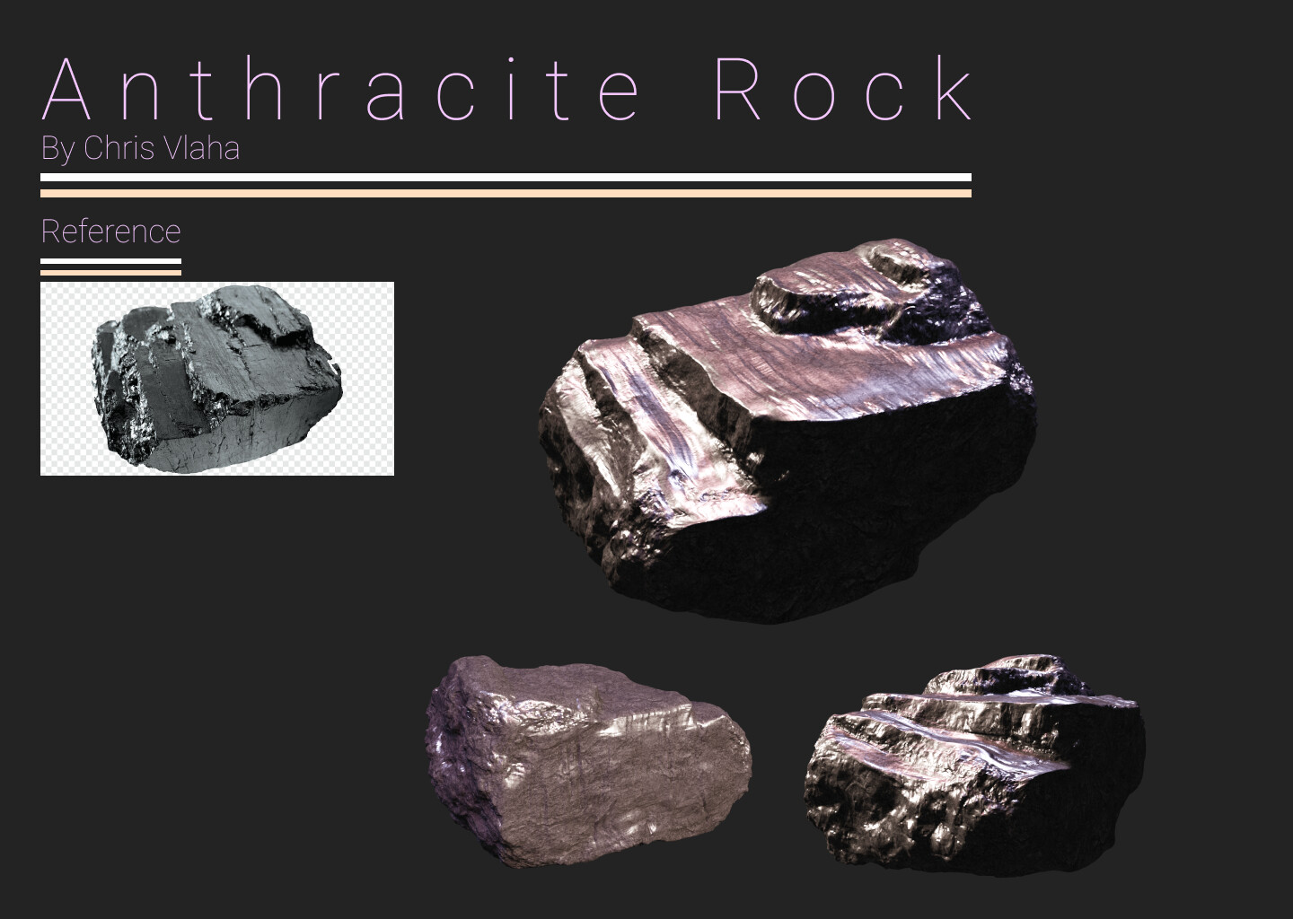 Artstation Anthracite Rock Art Ims215 Chris Vlaha Chris Vlaha