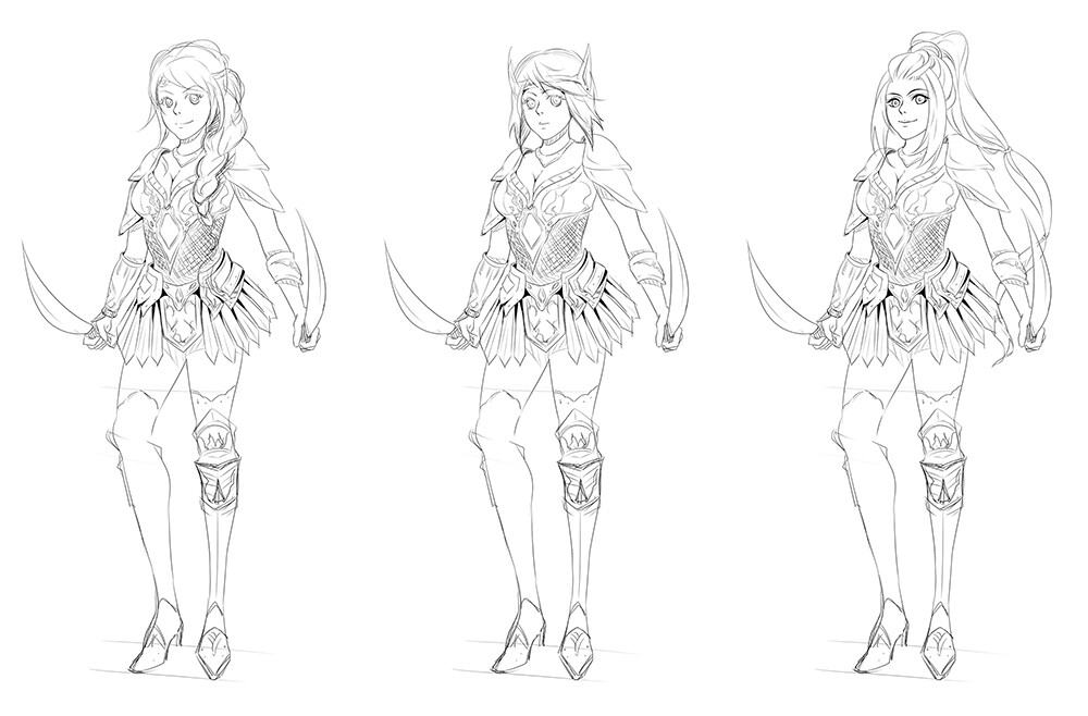 Second draft. A more Amazonian design