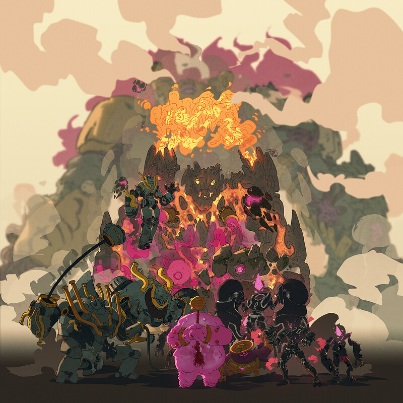 QUELL - ENEMIES POSTER