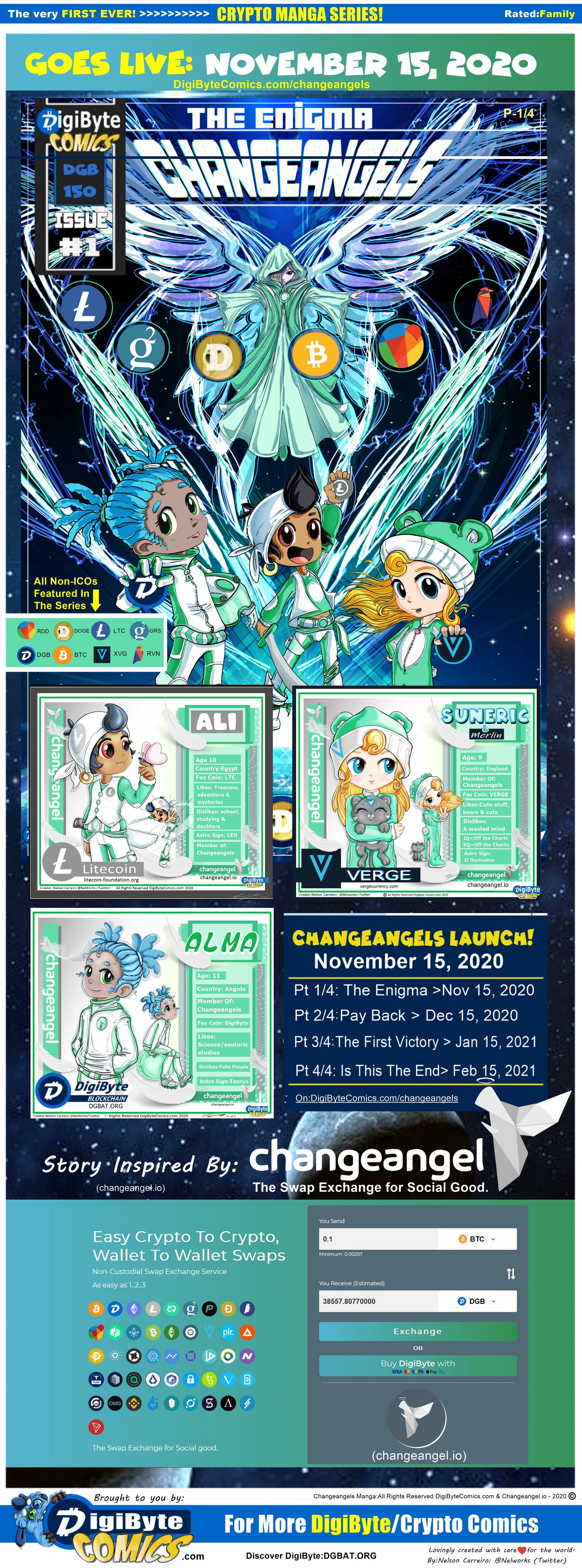 ArtStation - Changeangels (1st ever crypto Manga)