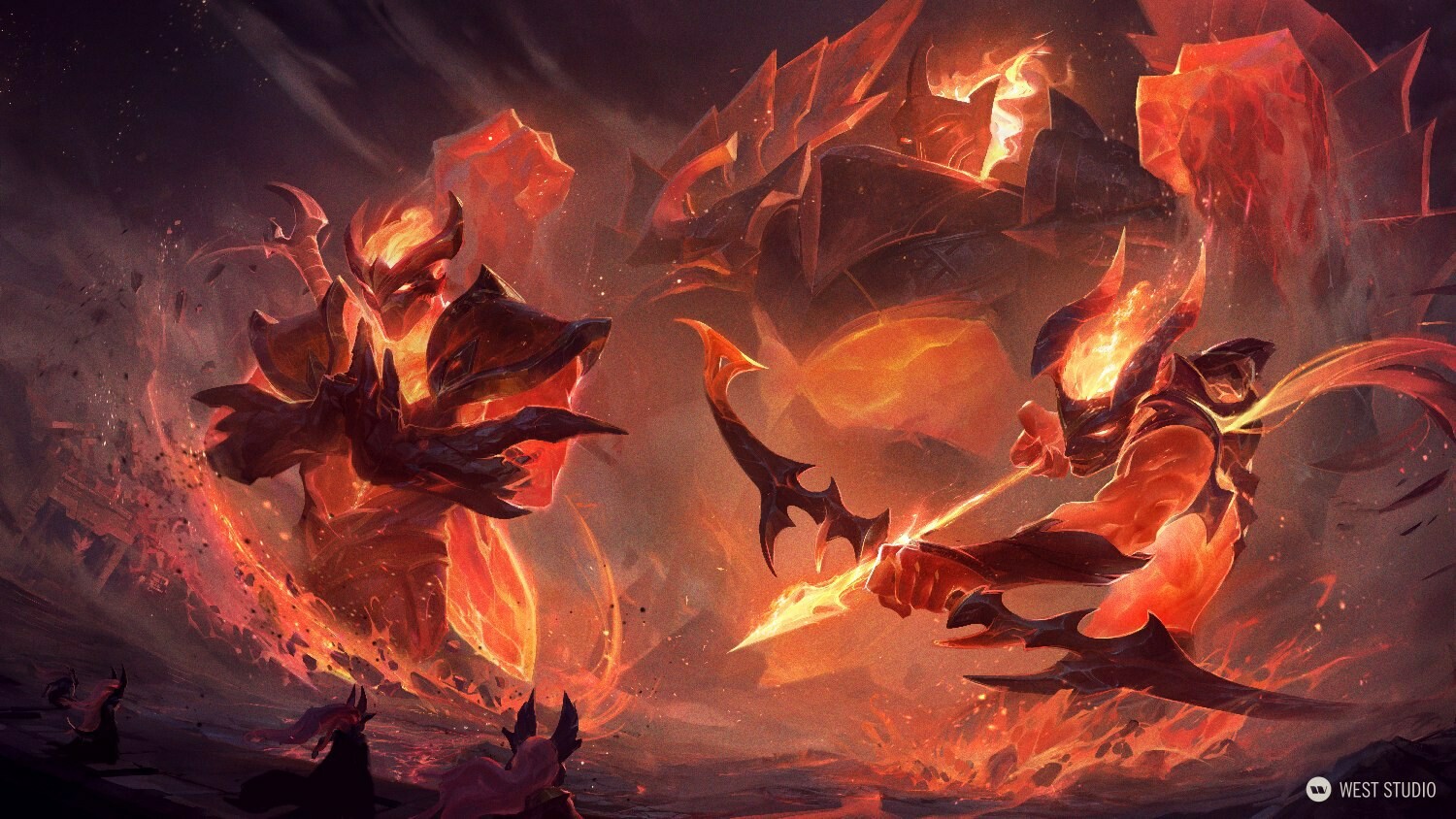 Infernal Varus, Shen and Galio