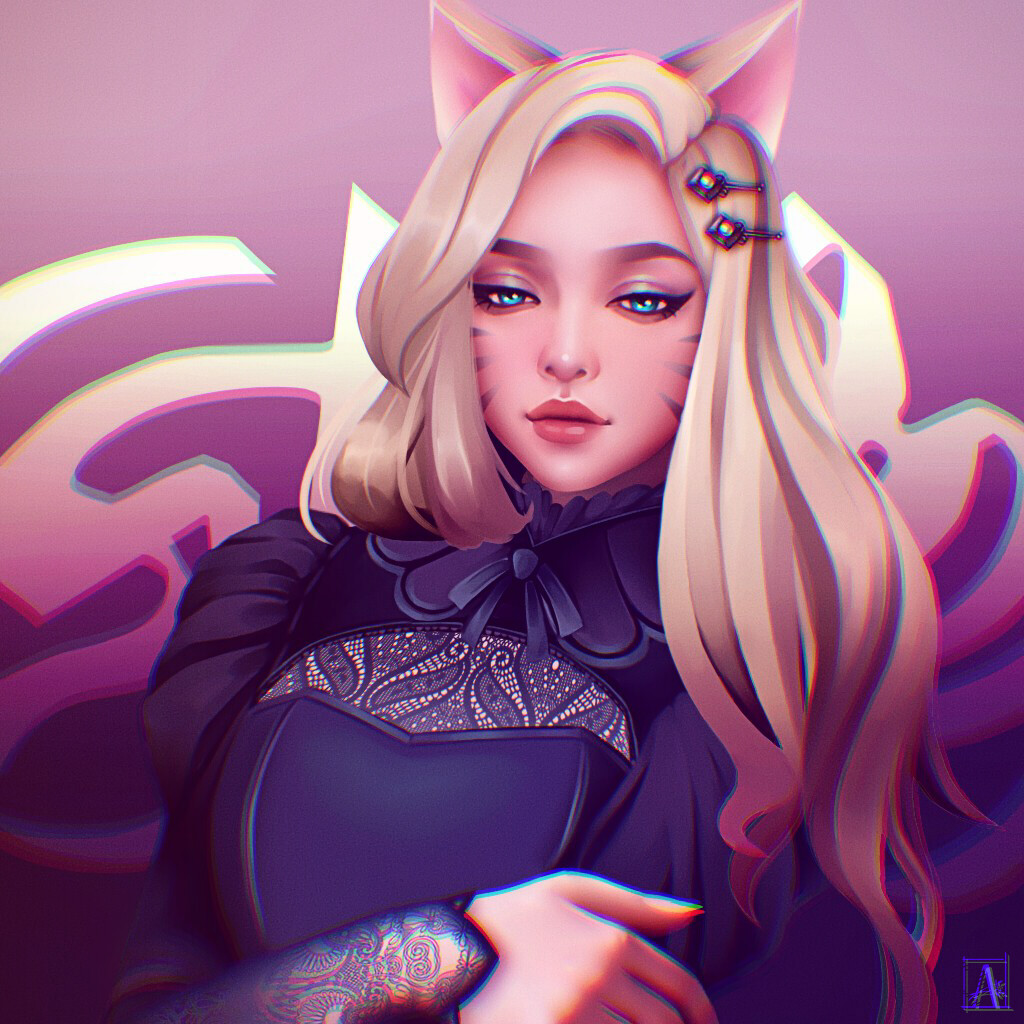 Ahri Kda Art