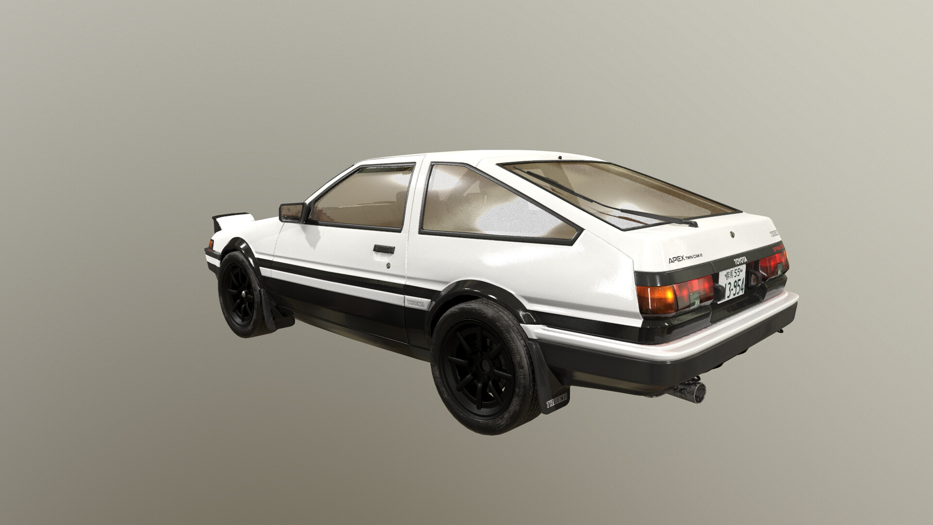 廃盤✨️ 頭文字D Tシャツ 藤原 拓海 AE86 90's オフィシャル