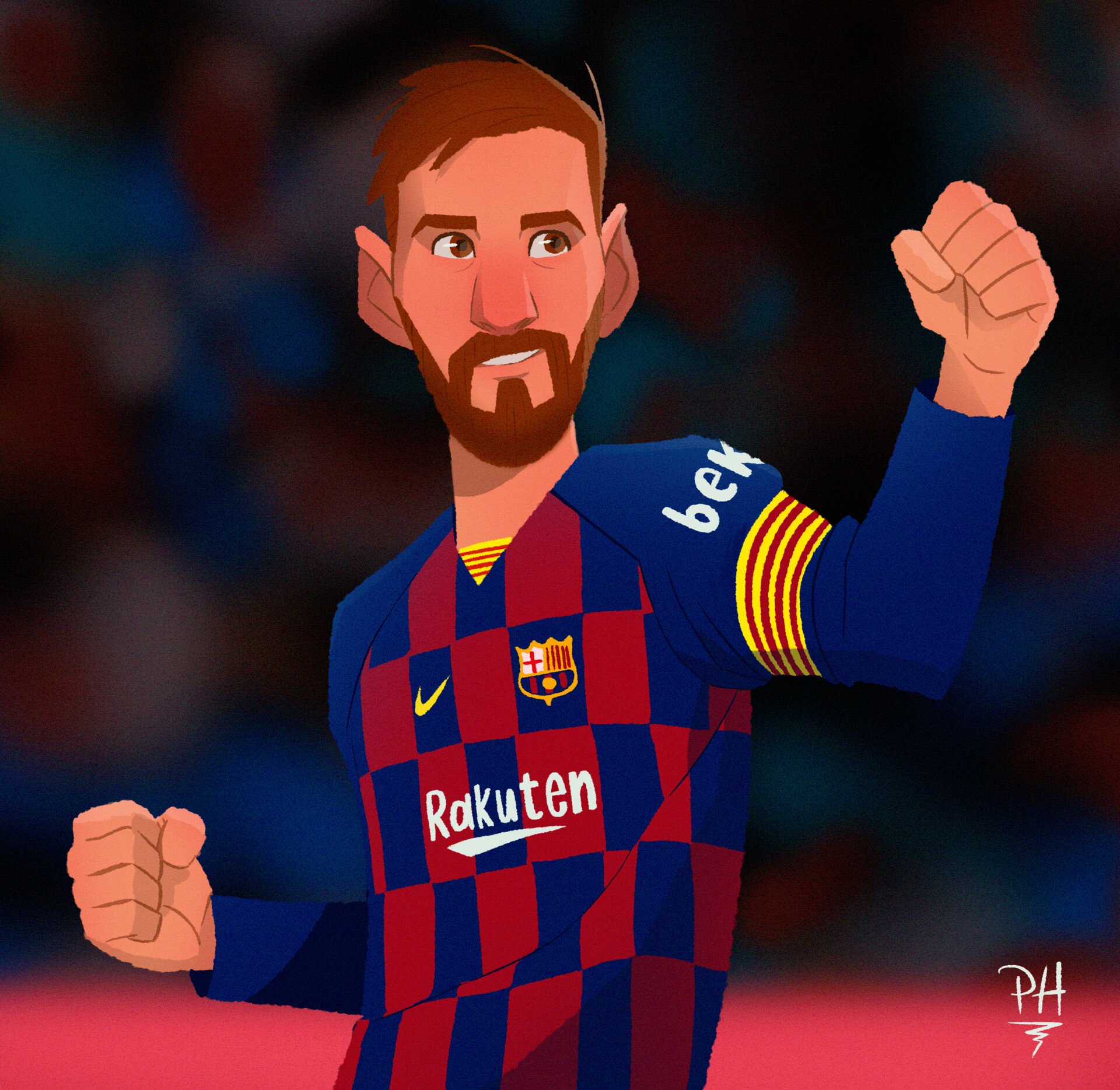 ArtStation - Lionel Messi