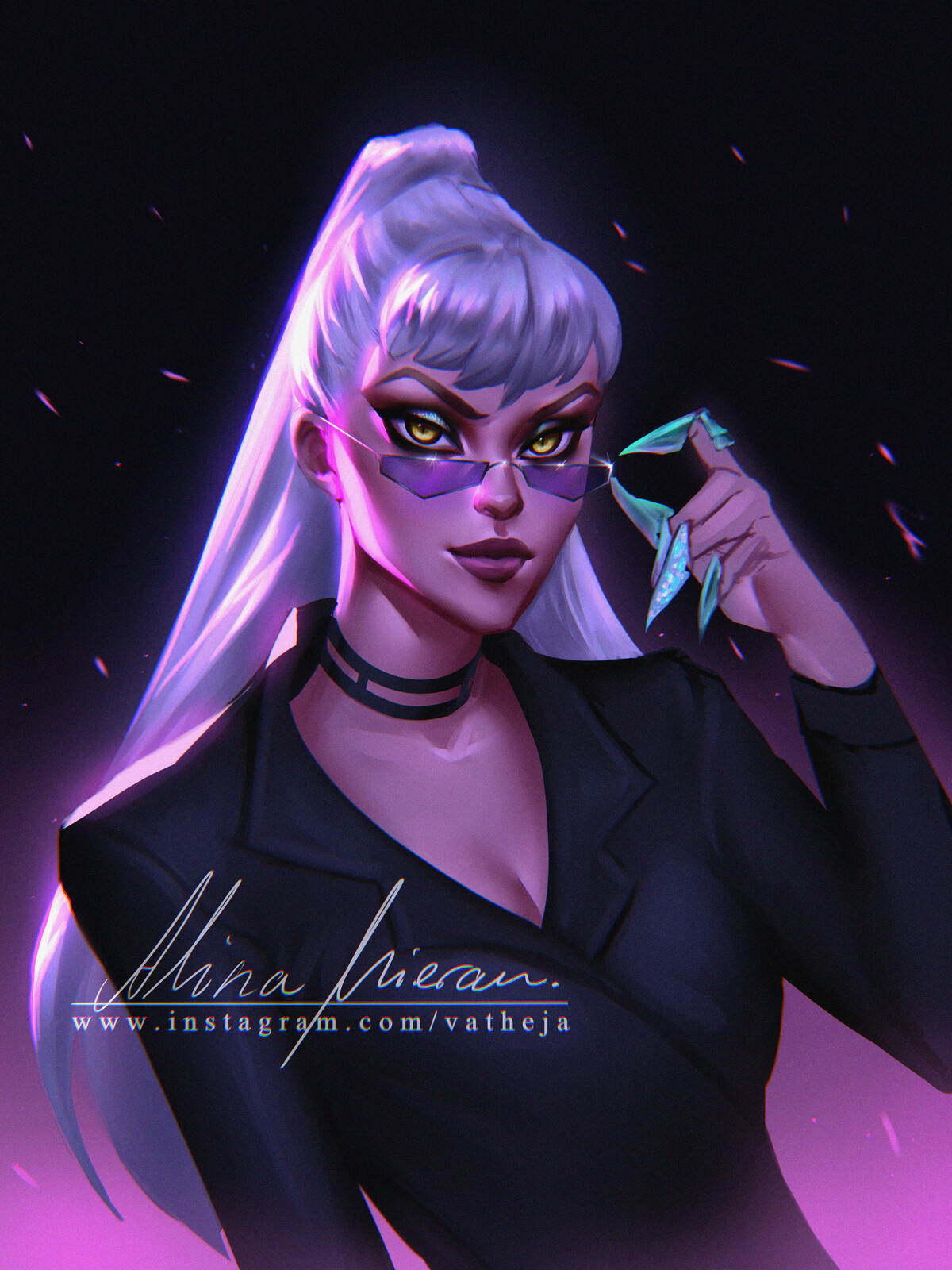 Artstation Kda Evelynn The Baddest Alina Mierau