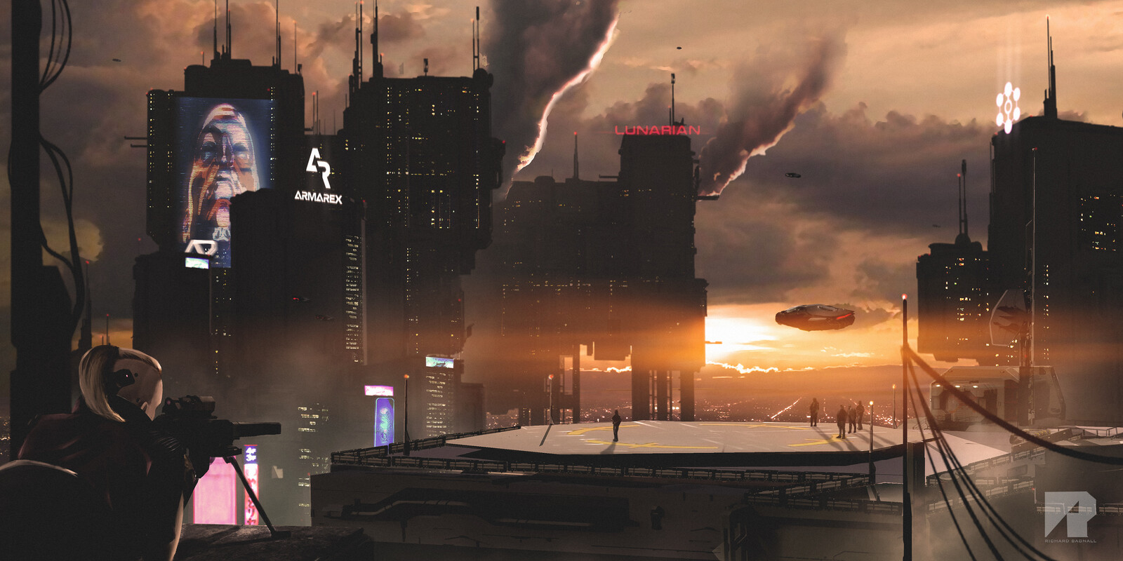 Sci fi concept