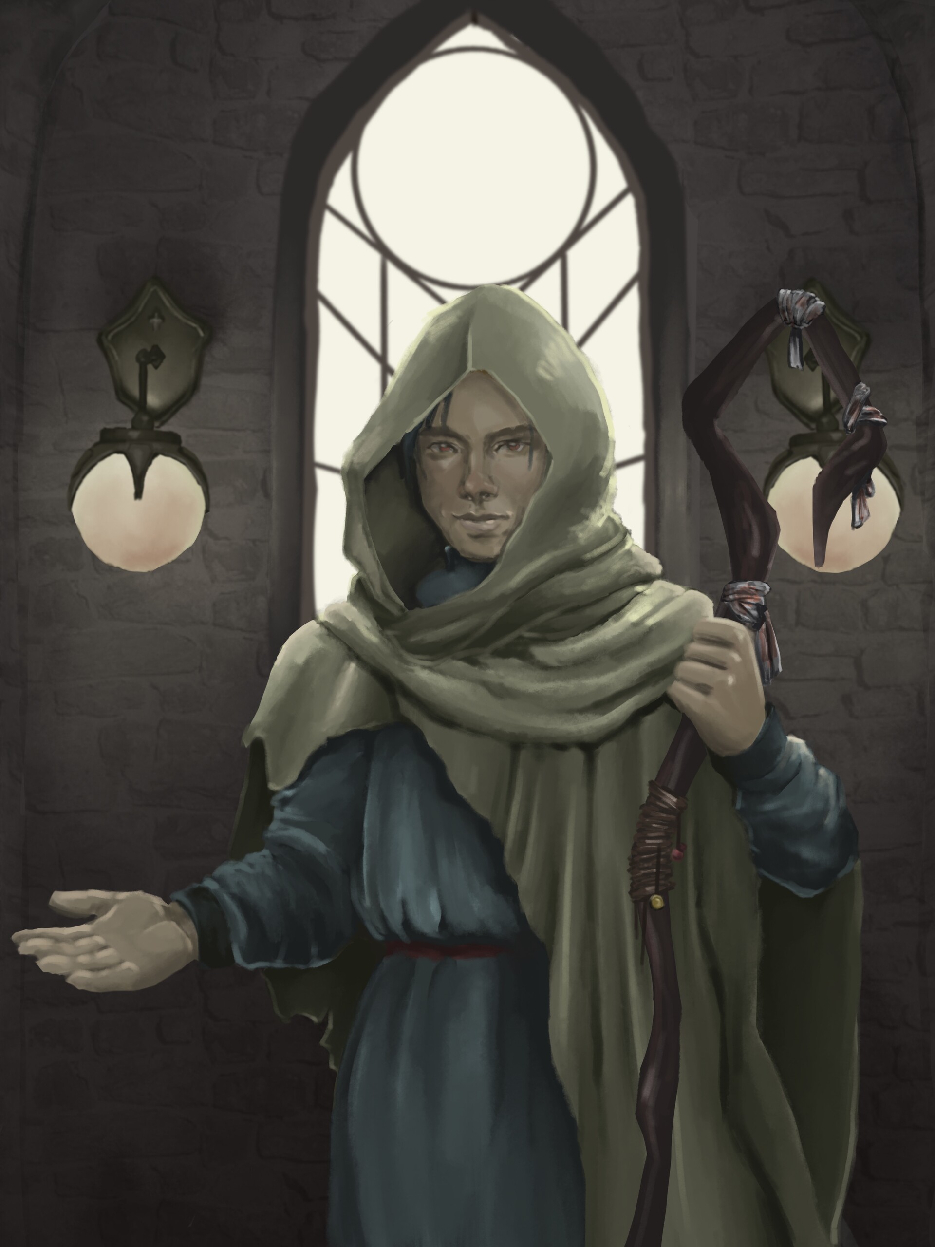 ArtStation - Sorcerer character concept