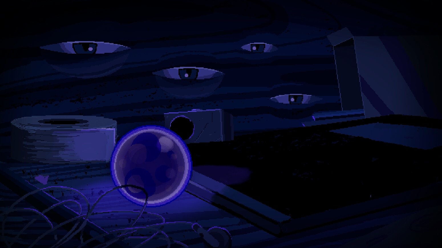 Tittle screen of the game.