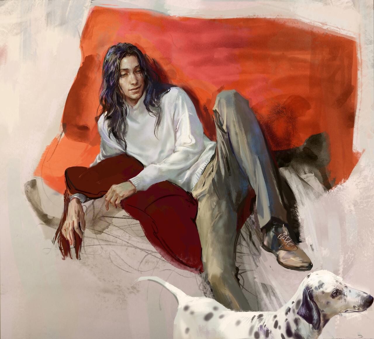 ArtStation - fan art of TV anime "PET"