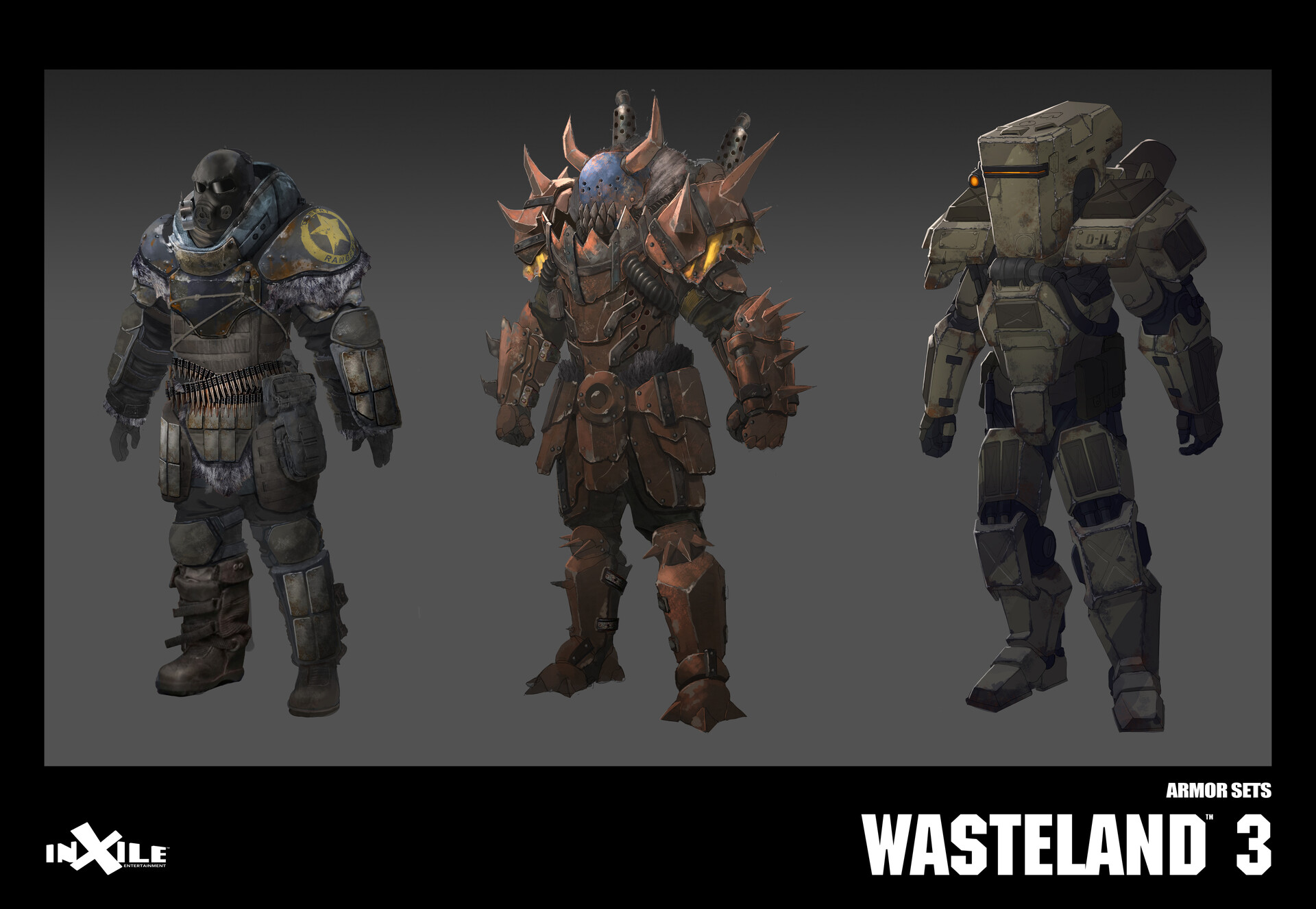 Dan Glasl Wasteland 3 Concept art
