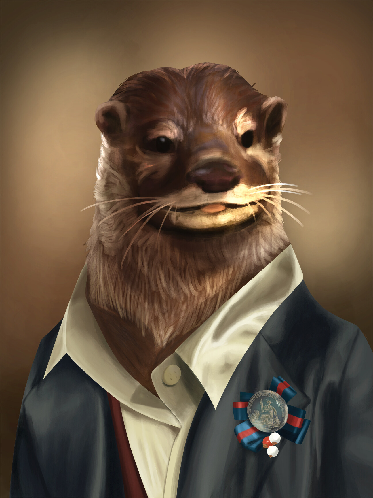 ArtStation - L’otter is Not Afraid.