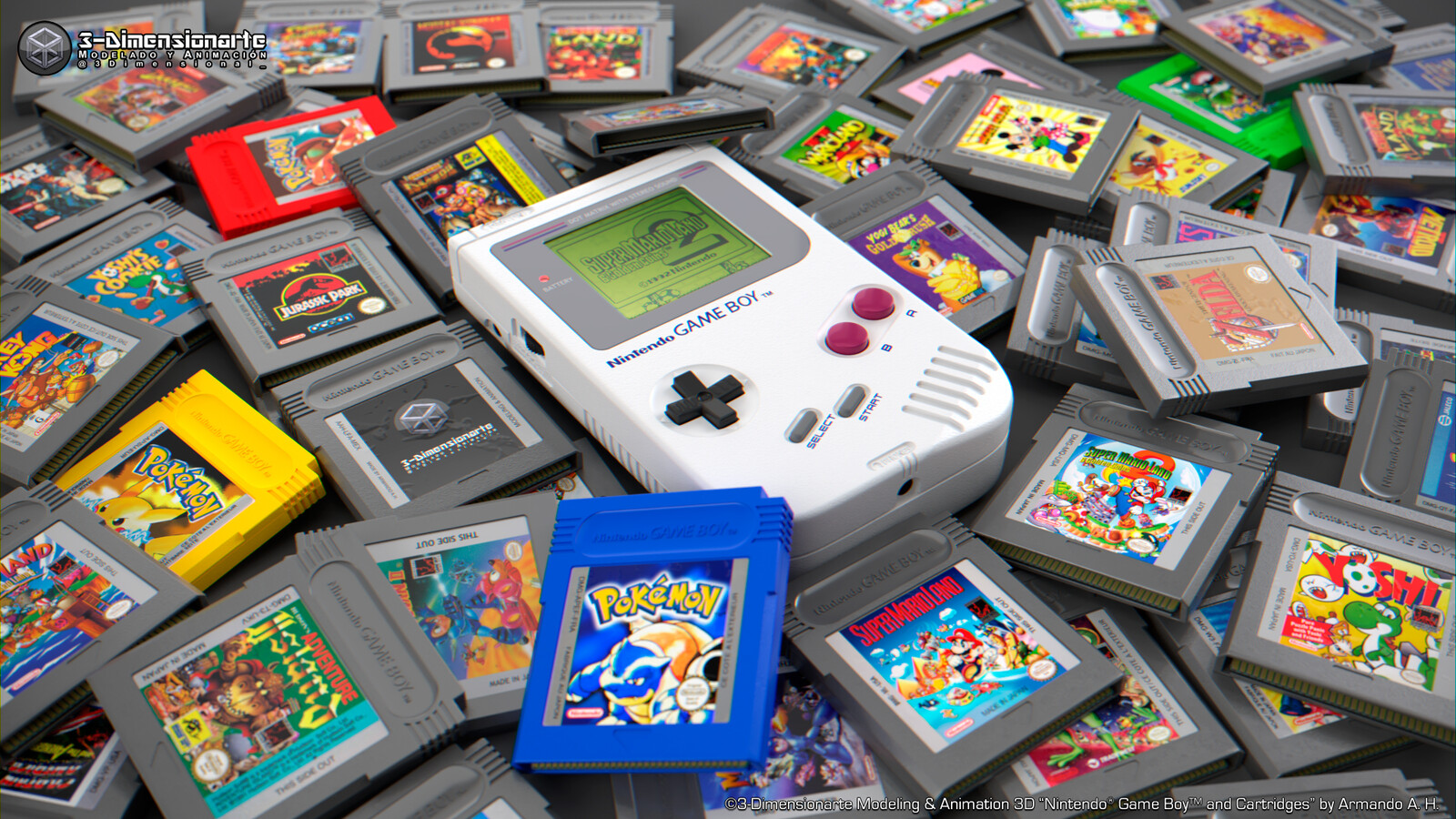 Game Boy and Cartridges
