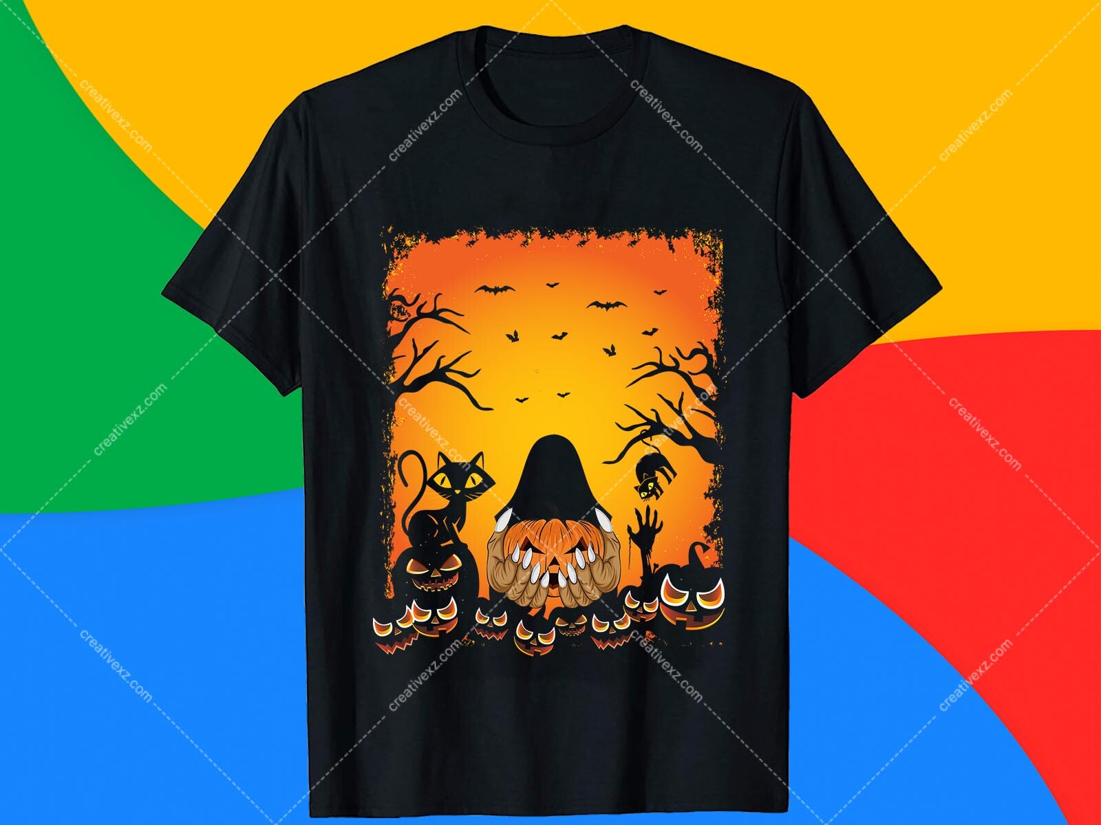 Roger Islam - Halloween T Shirt Design