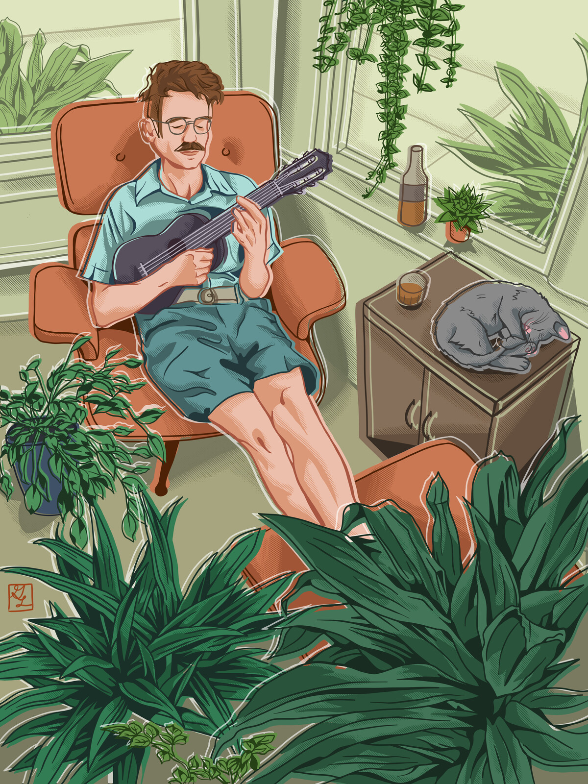 Performing for Plants