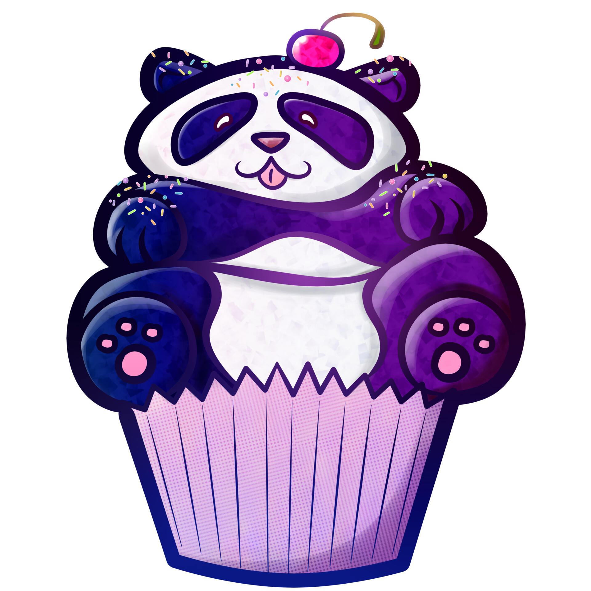 Artstation Cupcake Panda