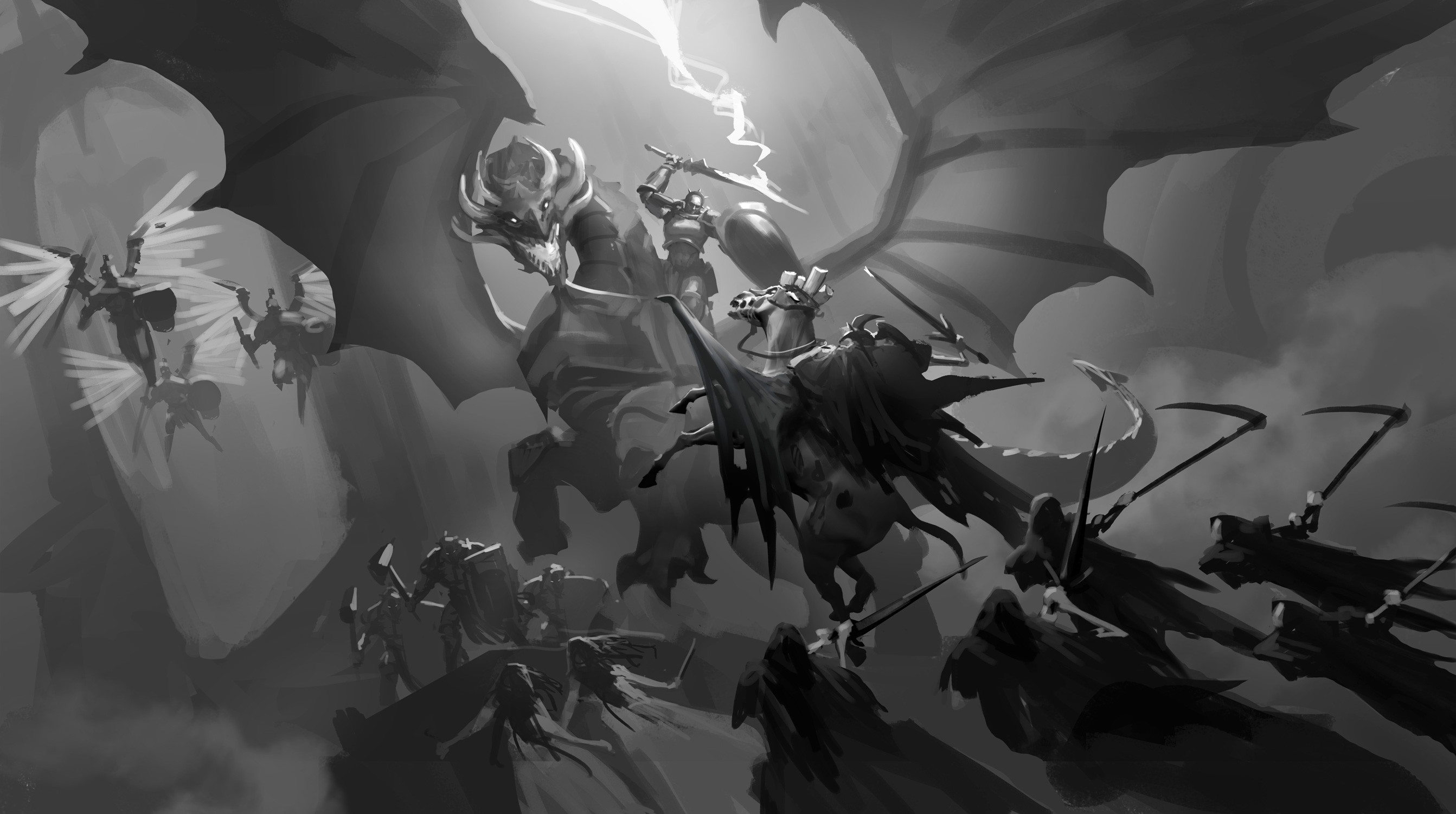 Rough BW Sketch