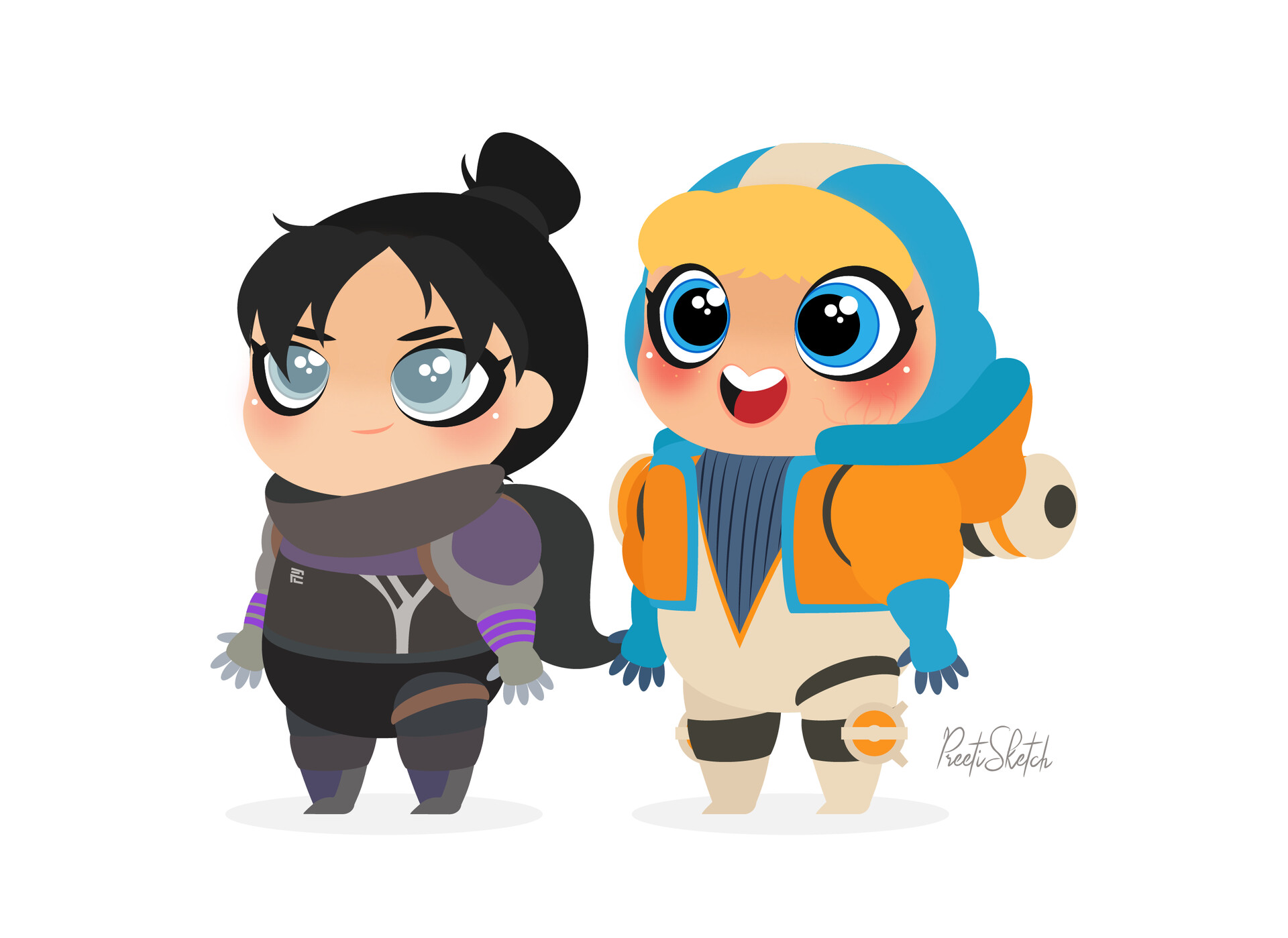 Artstation Smol Wraith And Wattson Preeti Art baryshnya art lifeline (apex legends) igry wattson (apex legends) wraith (apex legends) loba (apex legends) bangalore (apex legends) rampart (apex legends) dbdkitty.apex legends. smol wraith and wattson preeti