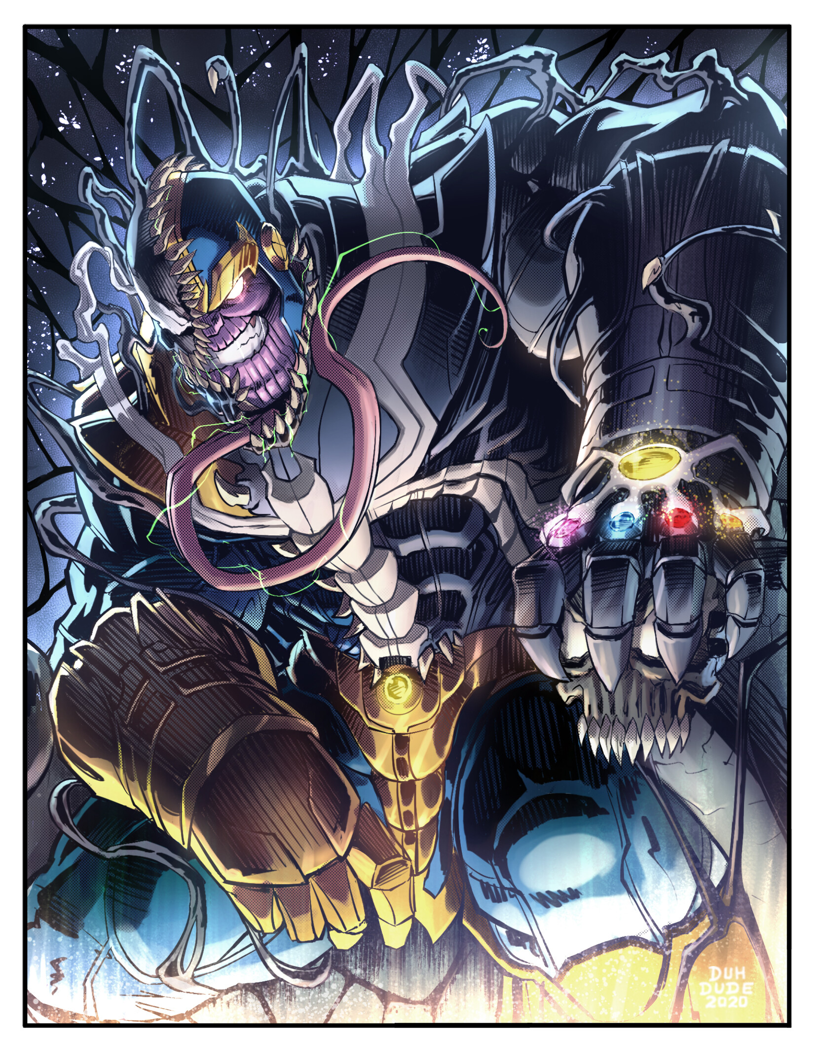 venomized thanos