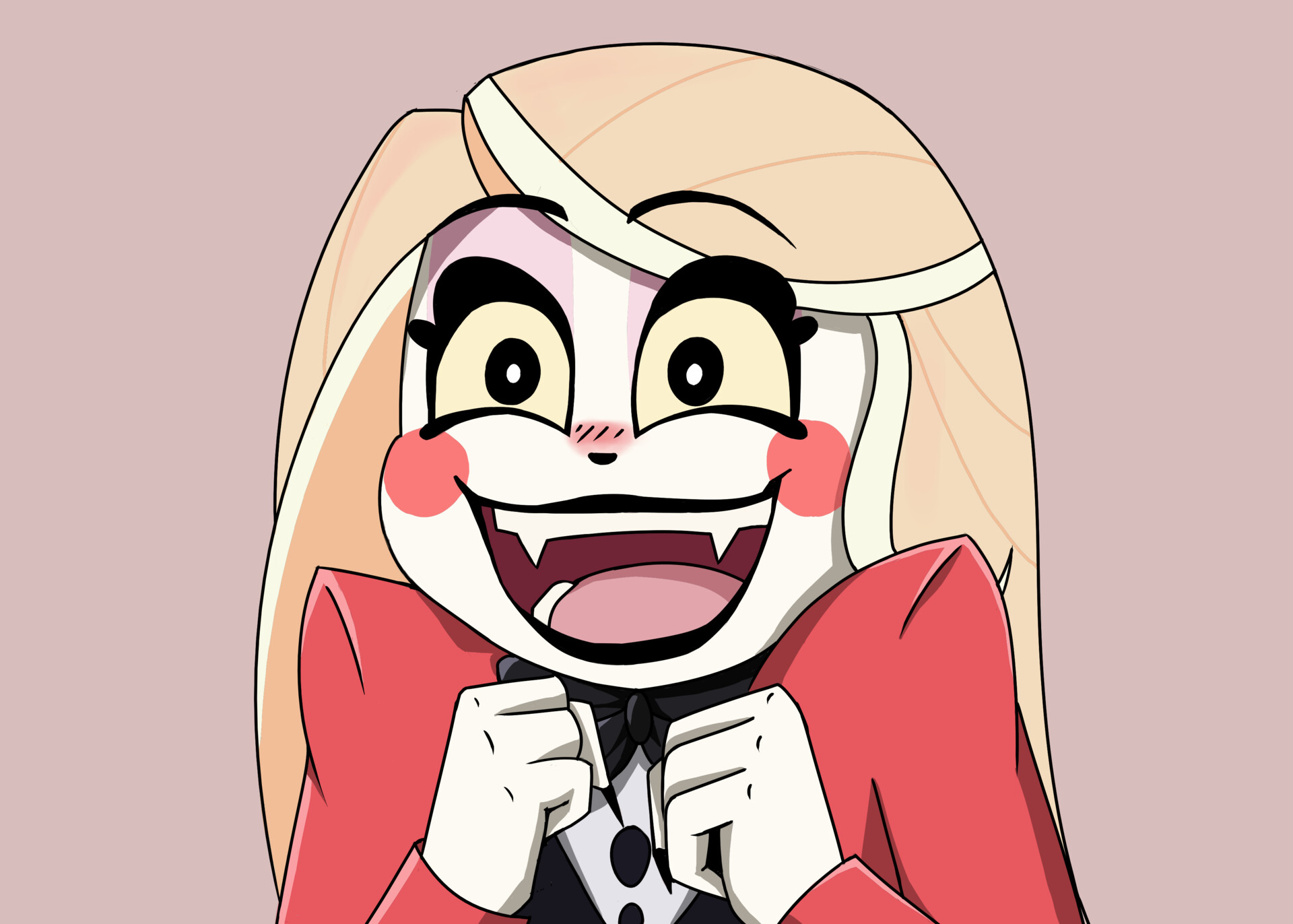Artstation cute charlie hazbin hotel fanart