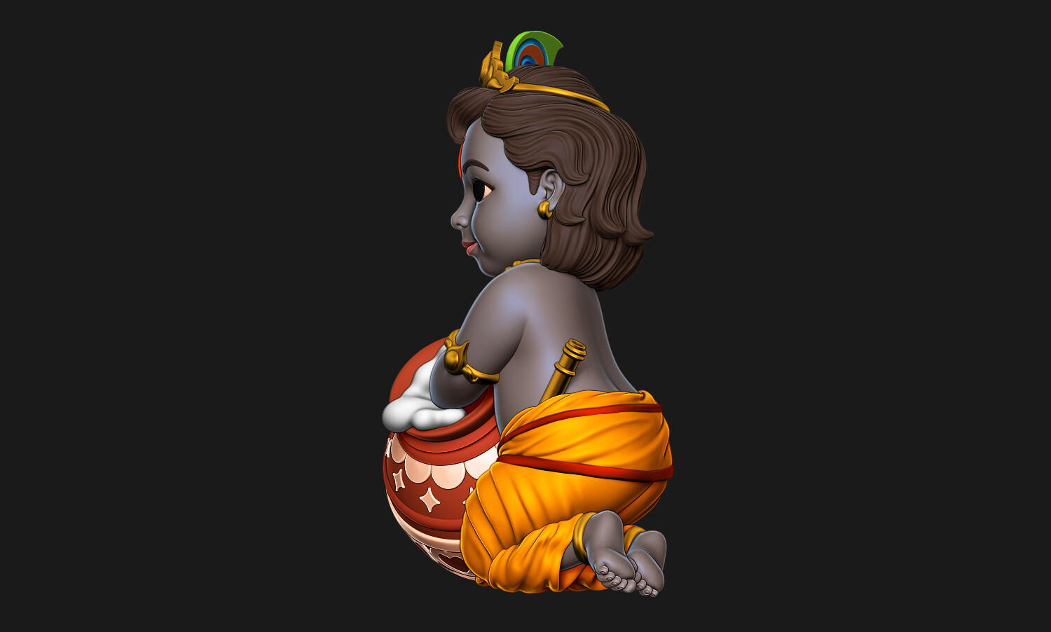Little Krishna on Pinterest