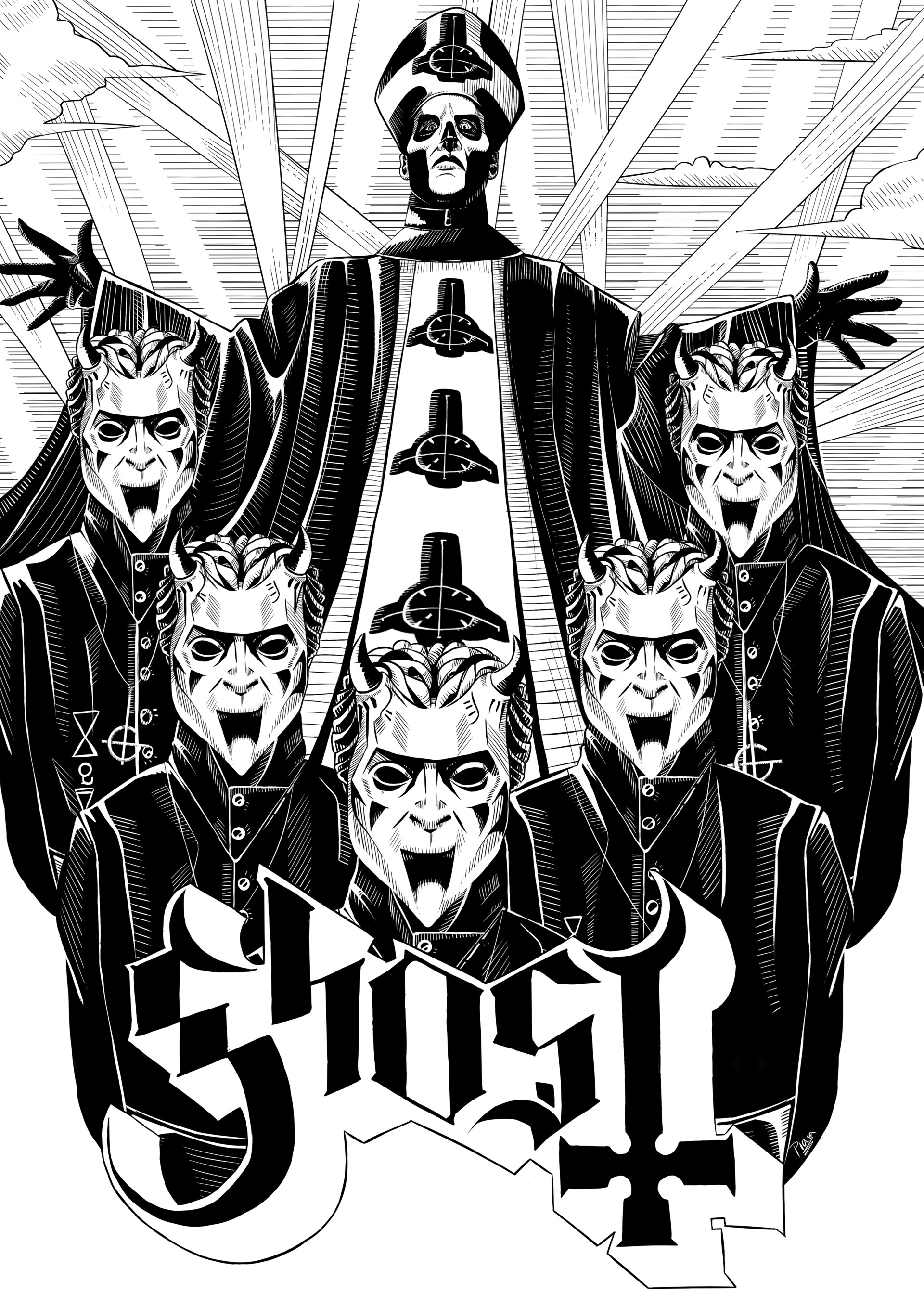 Группа Ghost Картинки