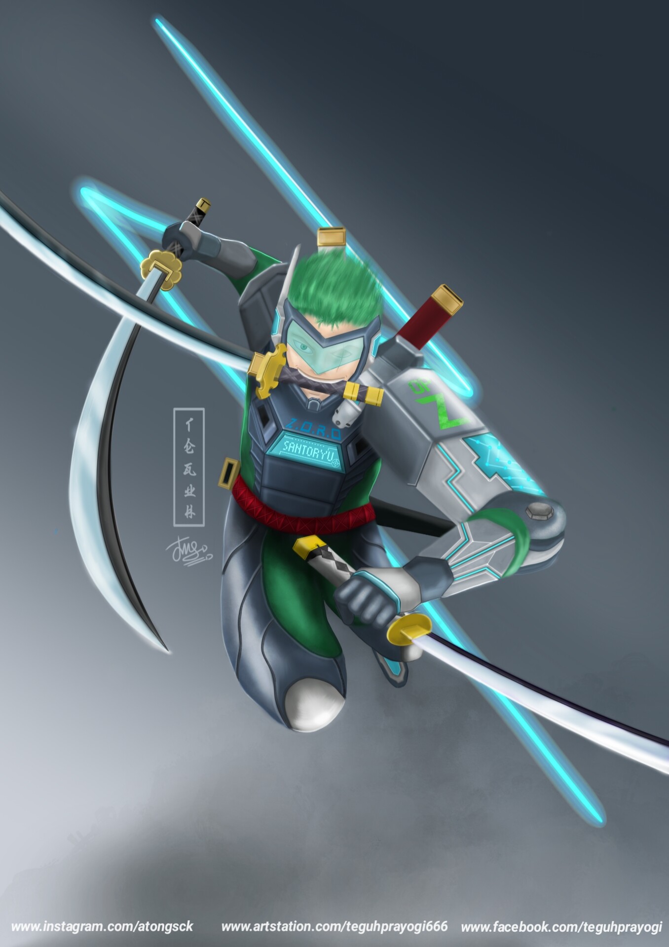 Teguh Prayogi Roronoa Zoro From One Piece Teguh Prayogi Roronoa Zoro From One Piece