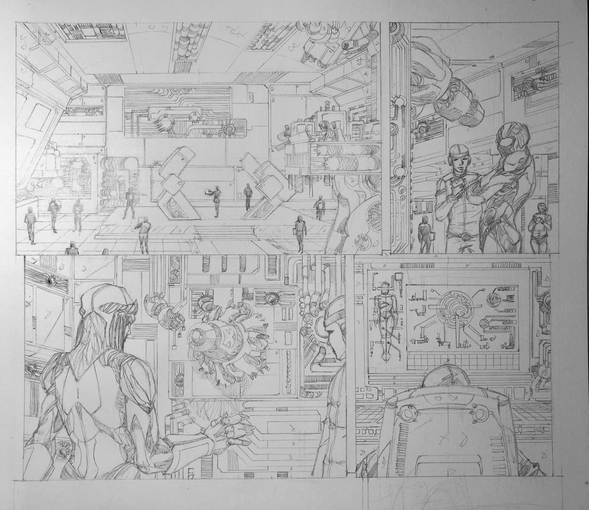 ArtStation - Comic book panels