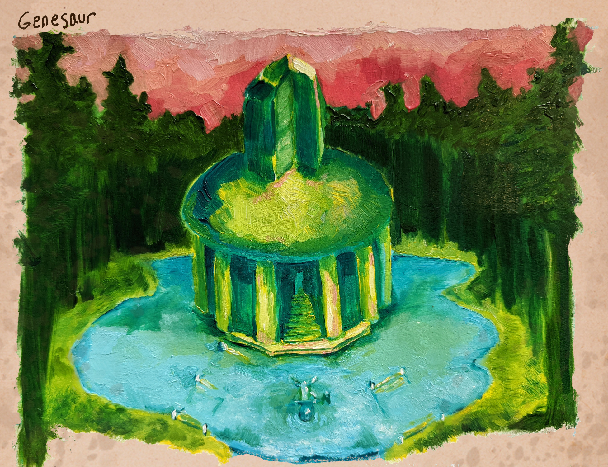 Genesaur shrine