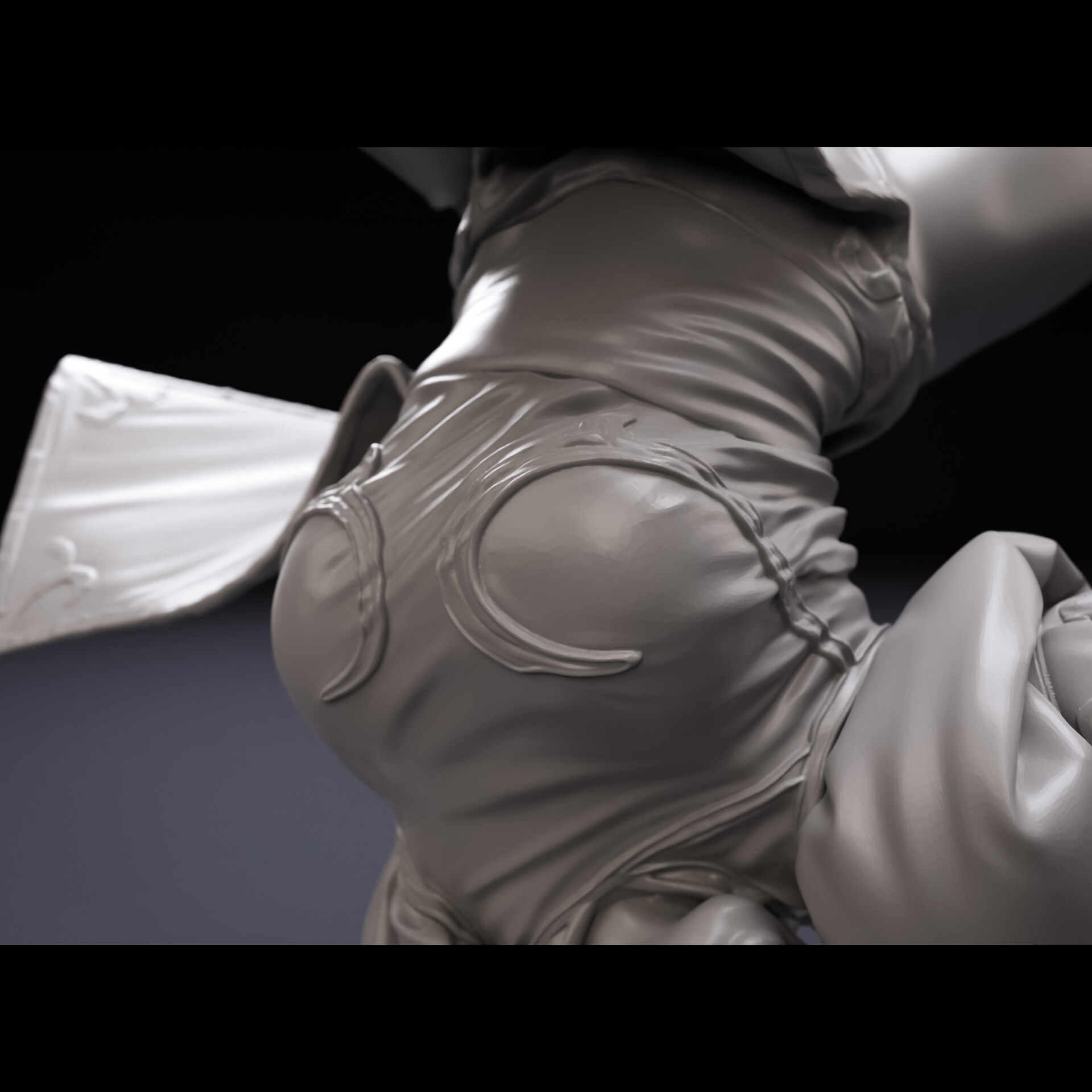 ArtStation - Chun-Li Spinning Bird Kick Fan Art for 3D Print