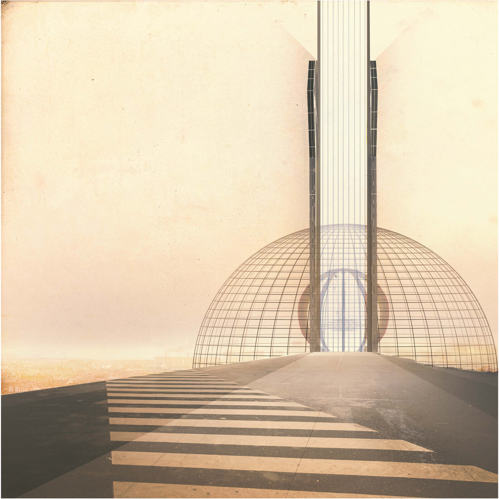 Concept Collage - Approach from land - Abandoned