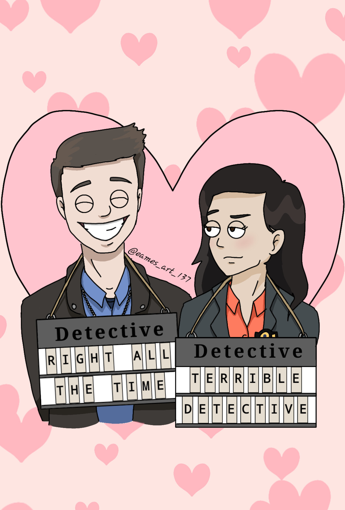 ArtStation Brooklyn 99 Fanart