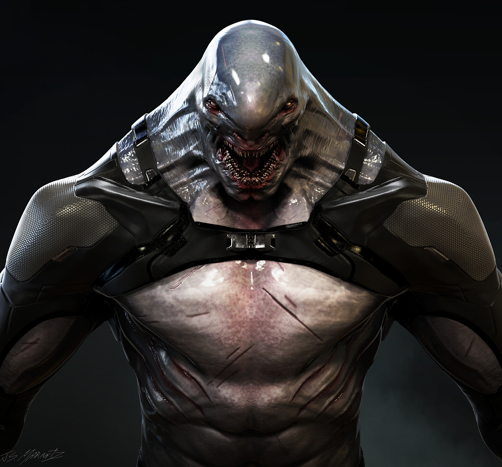 KING SHARK DESIGN for a cancelled game.