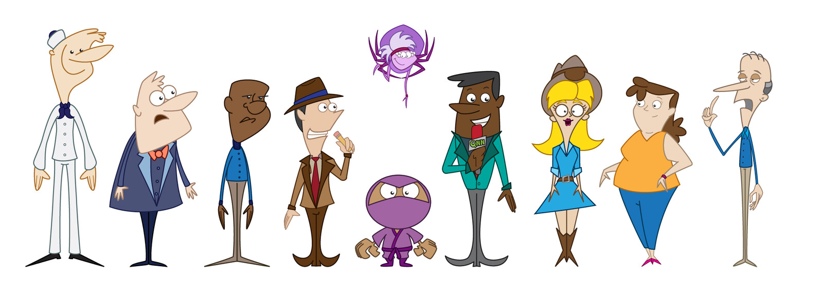 Character Designs &amp; Concepts for Quaver's Marvelous World of Music