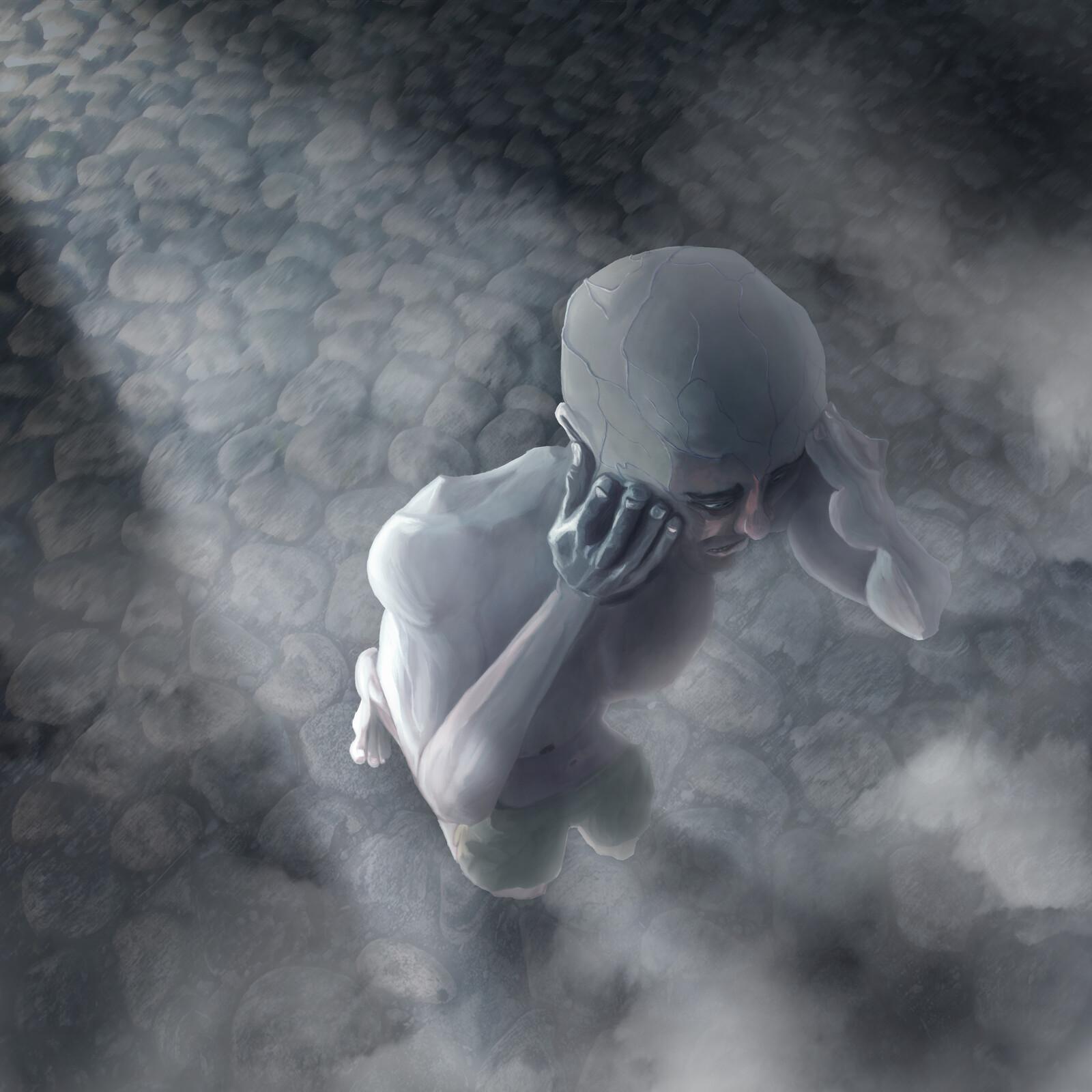 Composited ground &amp; fog