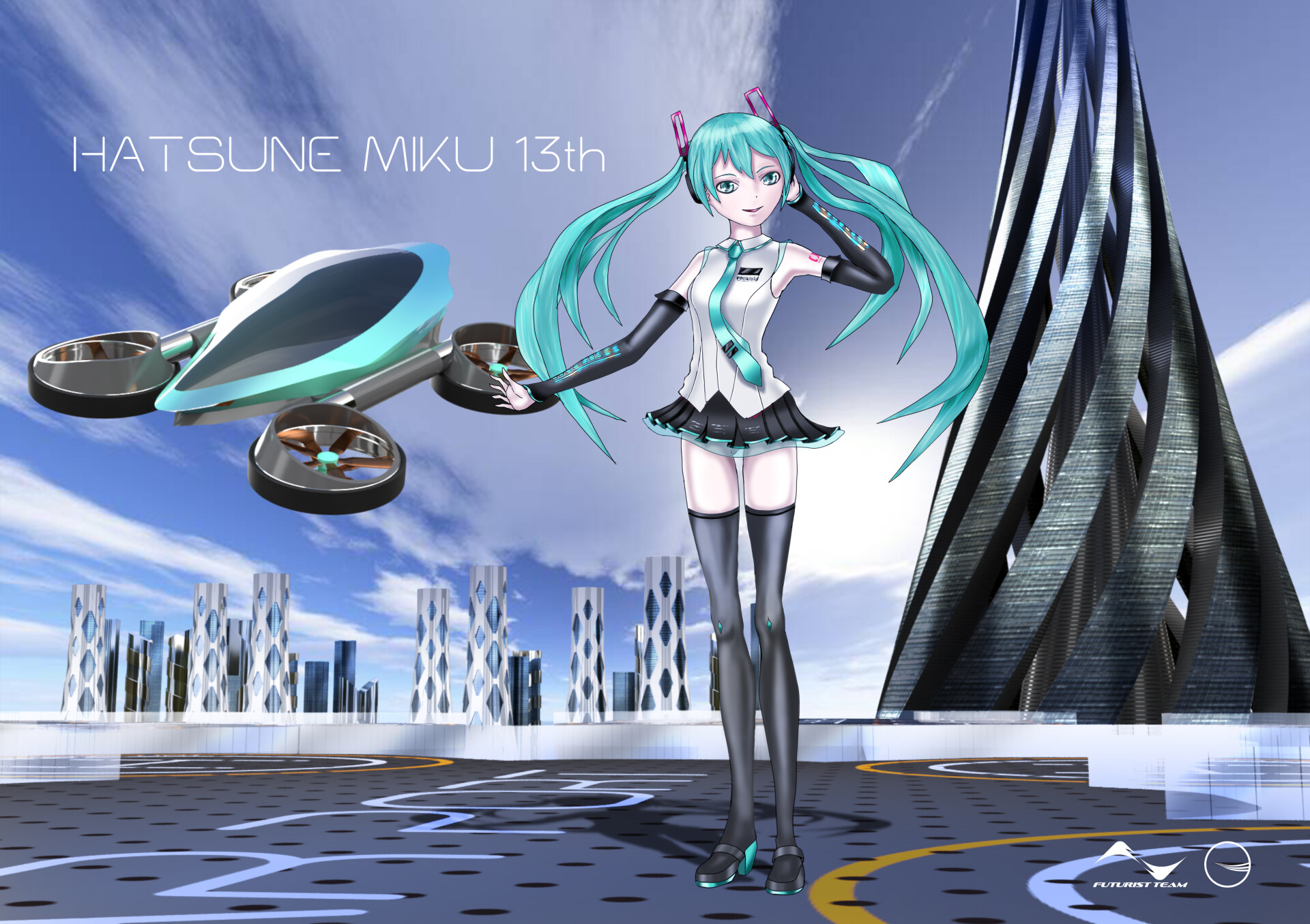 miku 13th anniversary figure