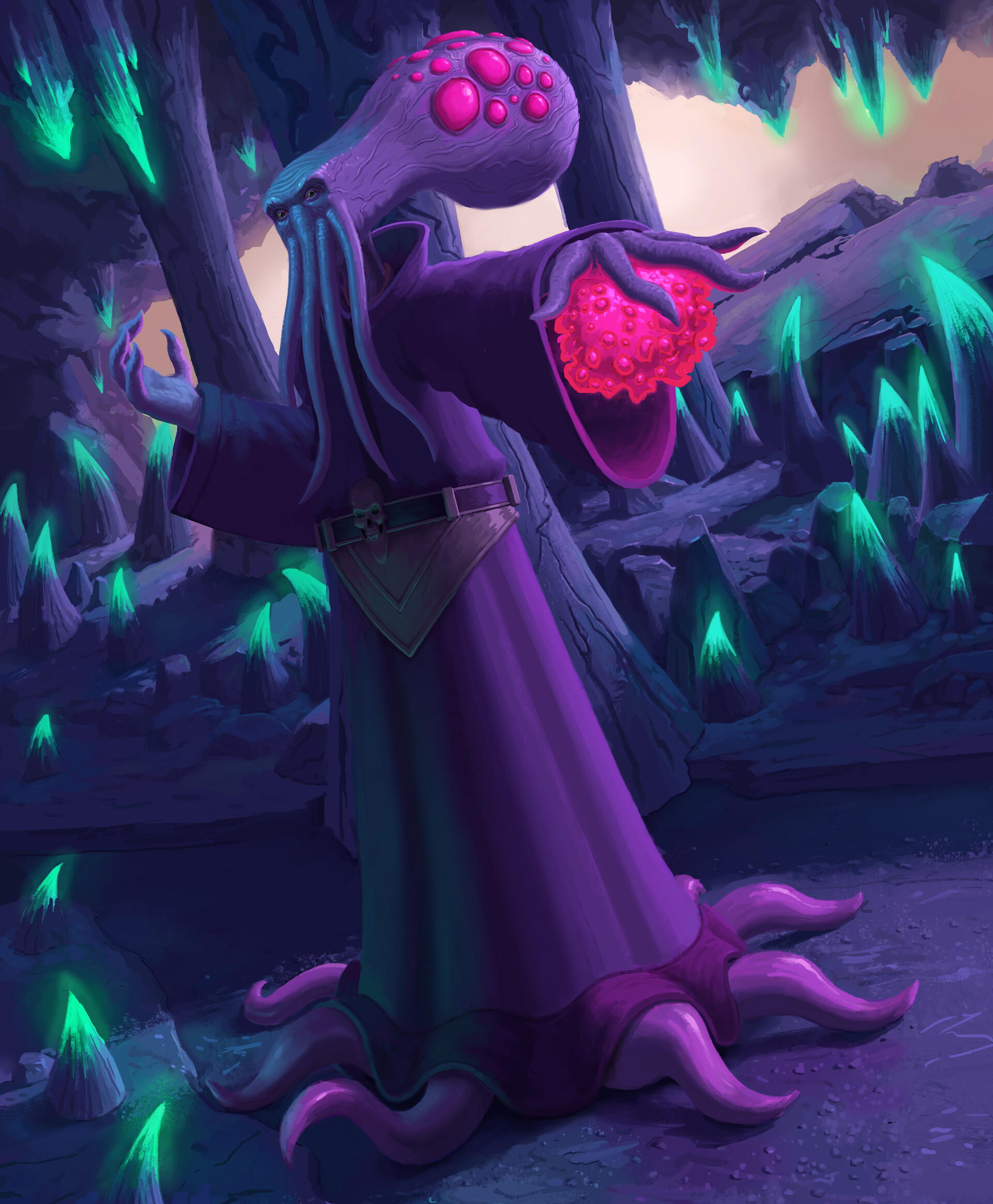 Matthew Hamilton - D&D Illithid Fan Art