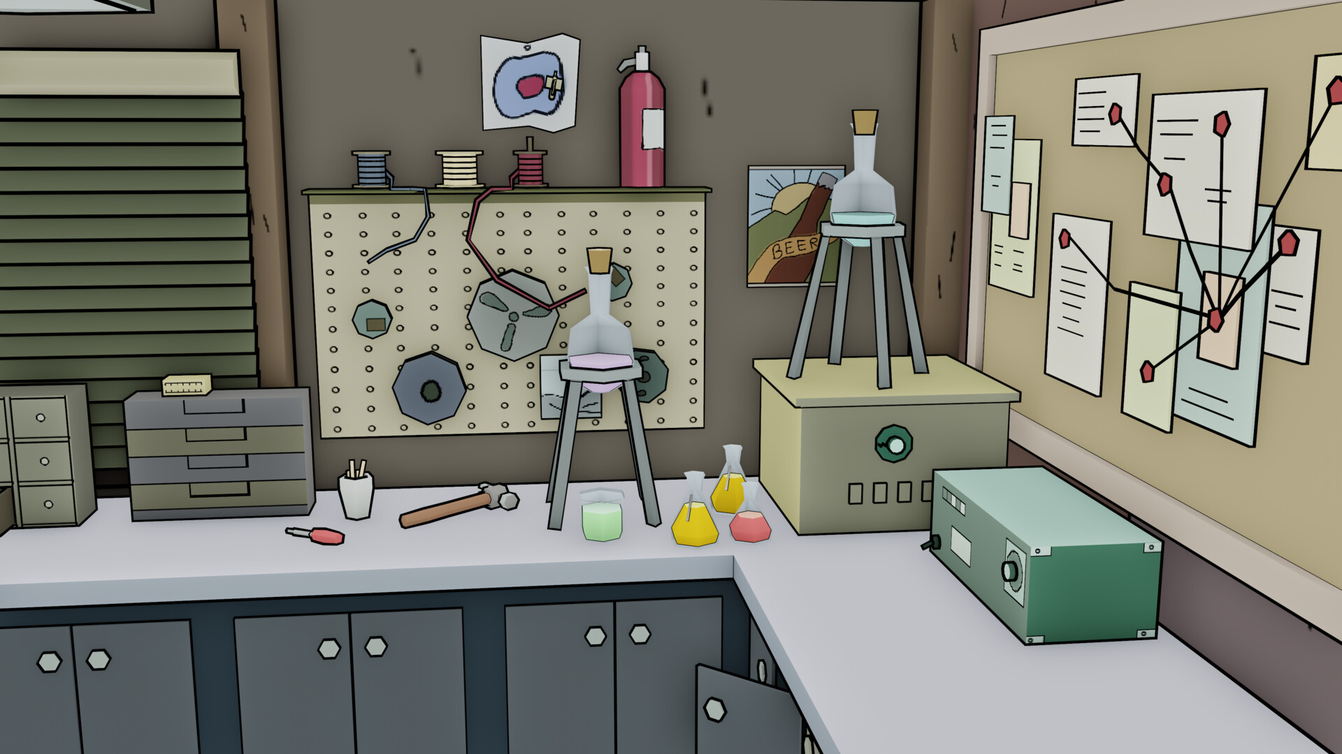 Rick and Morty Garage (Fan Art) .