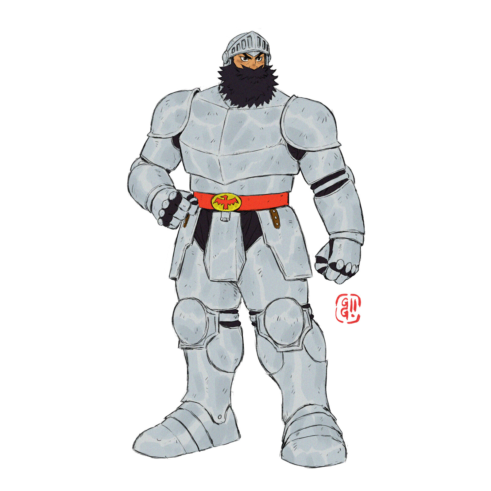 Street Fighter V : Ryu's Arthur costume