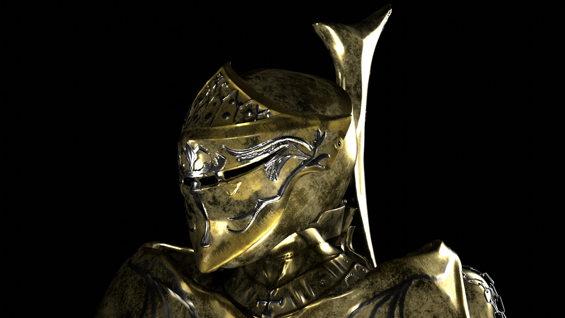 ArtStation - Brass Armor from DARK SOULS.