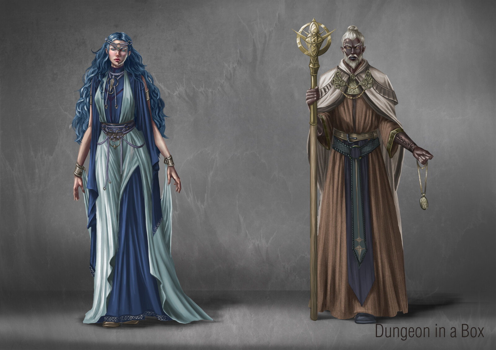 Half-Elf Cleric