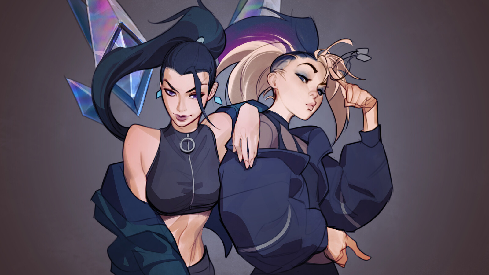 Artstation Kda Fanart Mingchen Shen