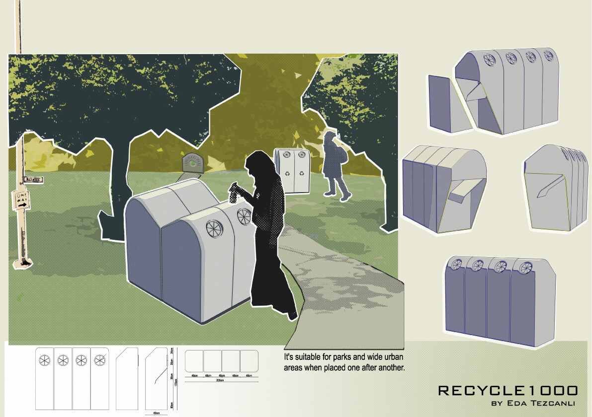 Check out my web page to get further information about the project.
http://www.edatezcanli.com/#/waste-management/